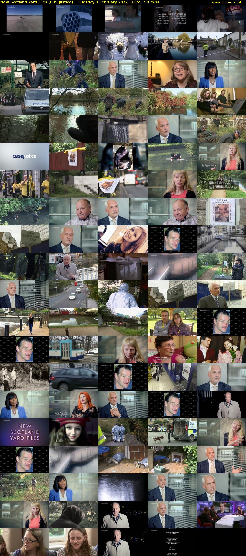 New Scotland Yard Files (CBS Justice) Tuesday 8 February 2022 03:55 - 04:45