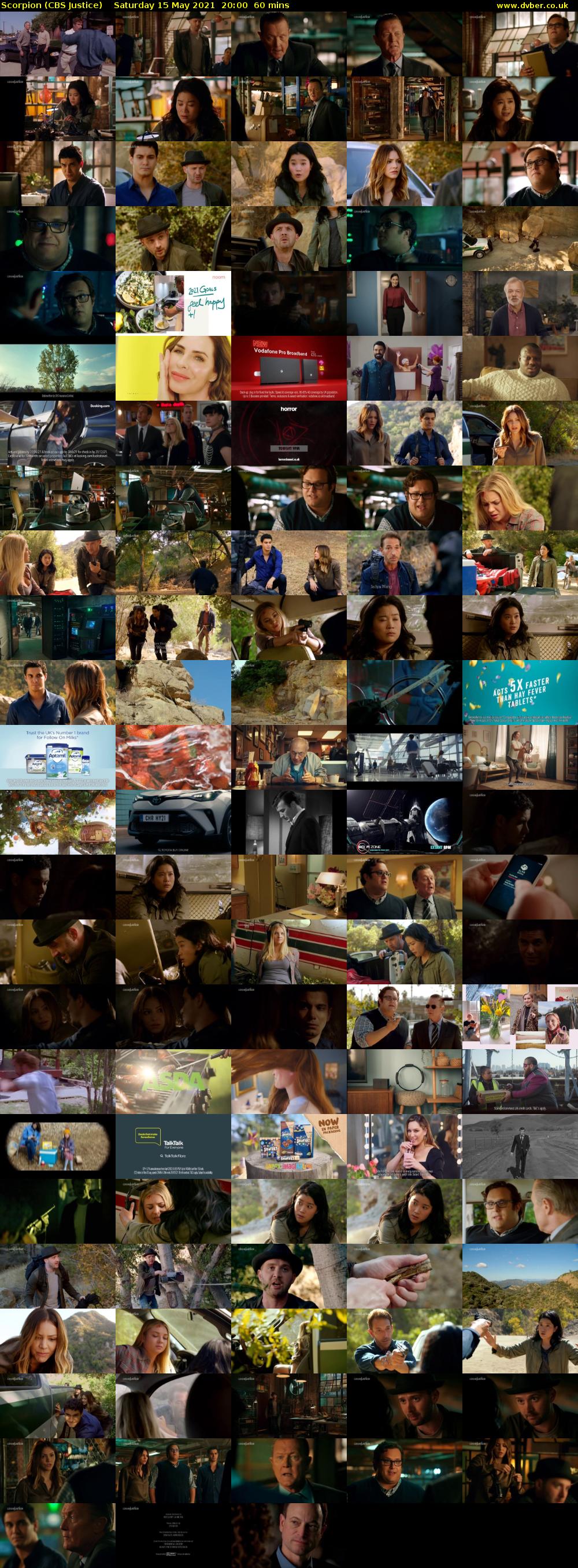 Scorpion (CBS Justice) Saturday 15 May 2021 20:00 - 21:00