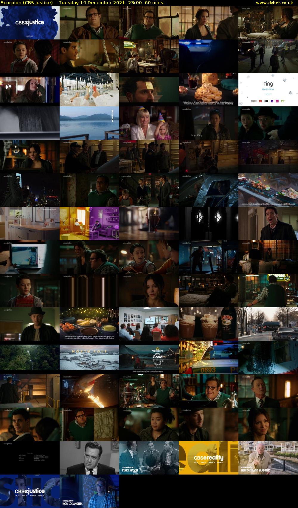 Scorpion (CBS Justice) Tuesday 14 December 2021 23:00 - 00:00