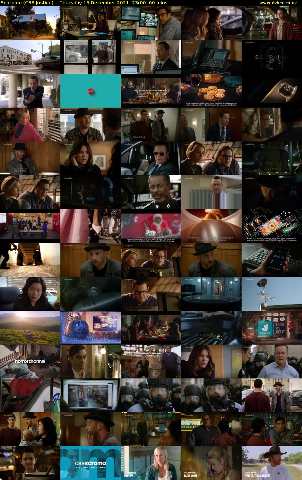 Scorpion (CBS Justice) Thursday 16 December 2021 23:00 - 00:00