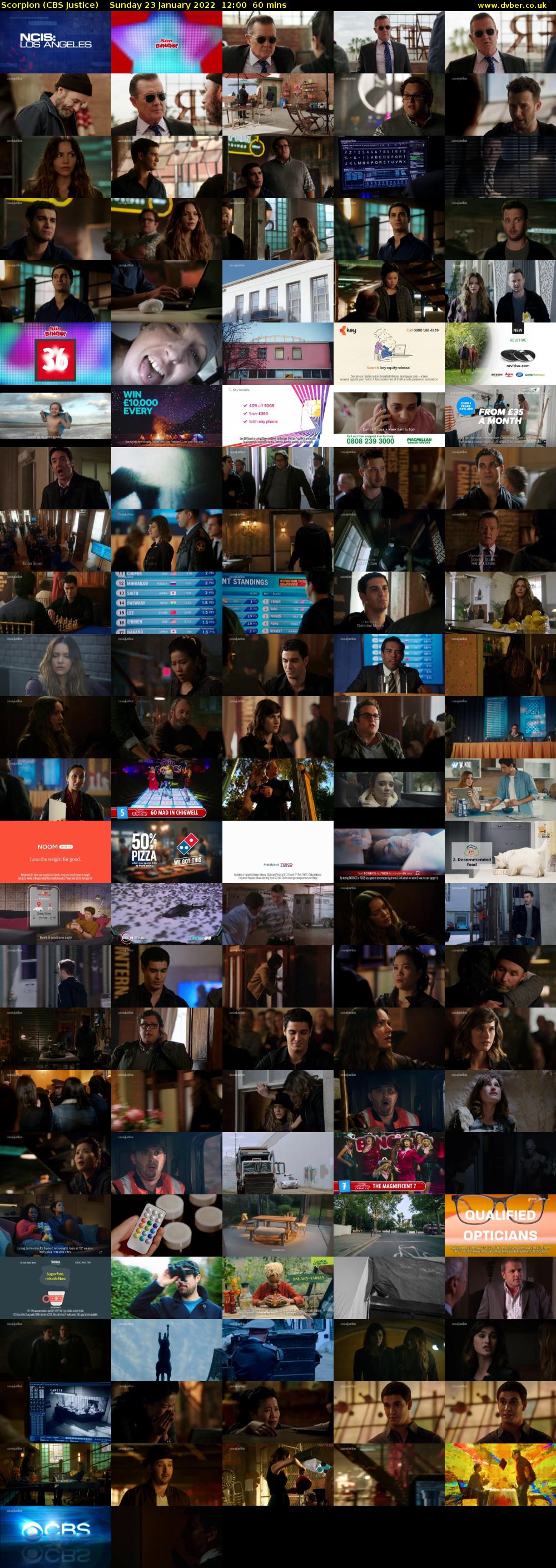Scorpion (CBS Justice) Sunday 23 January 2022 12:00 - 13:00