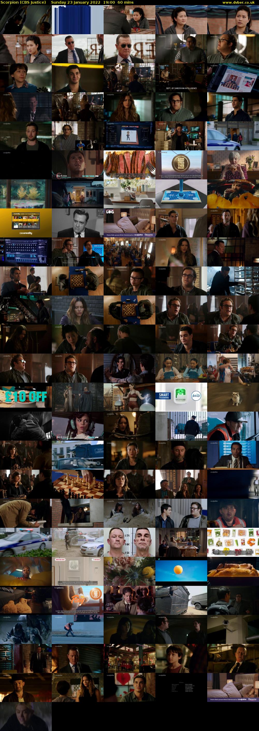 Scorpion (CBS Justice) Sunday 23 January 2022 19:00 - 20:00