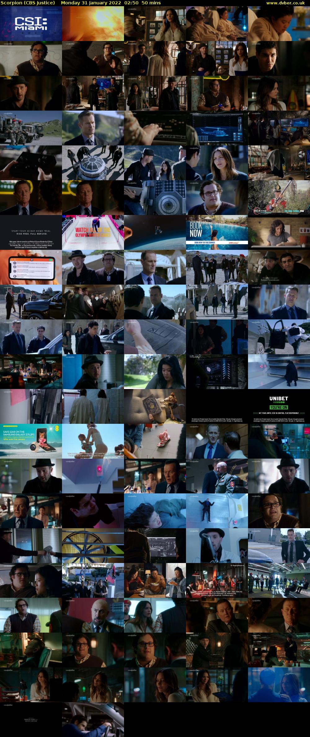 Scorpion (CBS Justice) Monday 31 January 2022 02:50 - 03:40