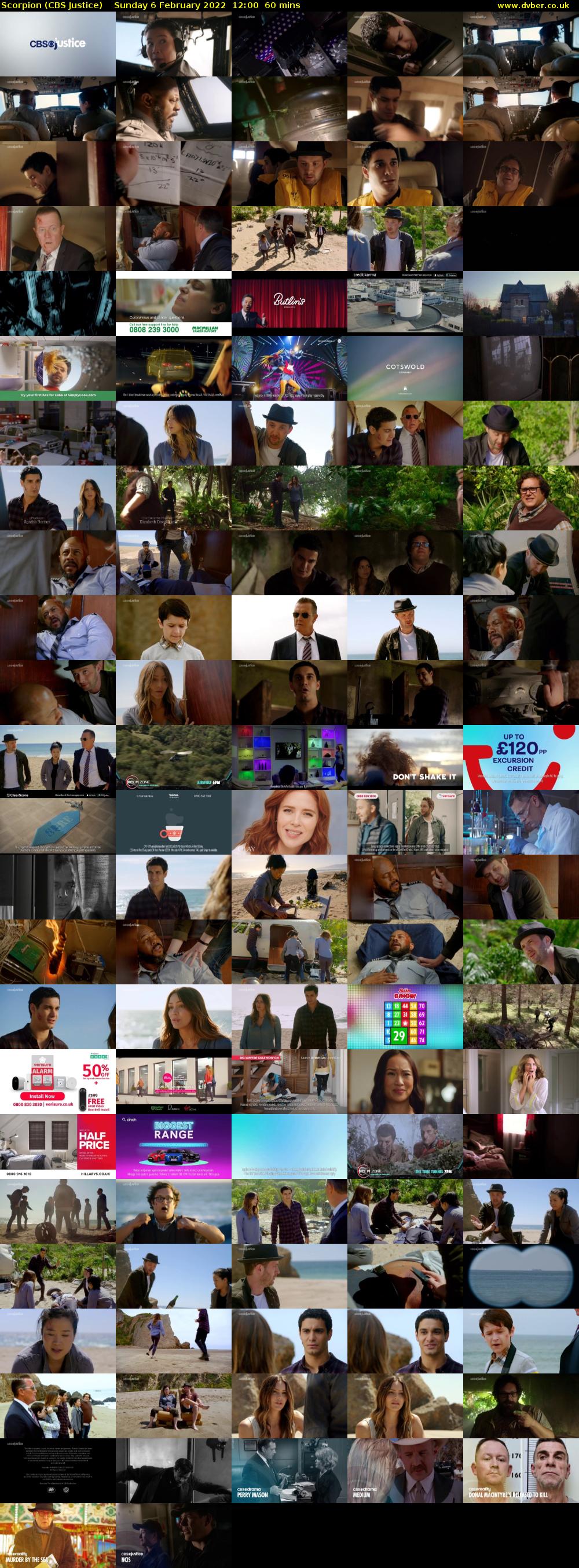 Scorpion (CBS Justice) Sunday 6 February 2022 12:00 - 13:00