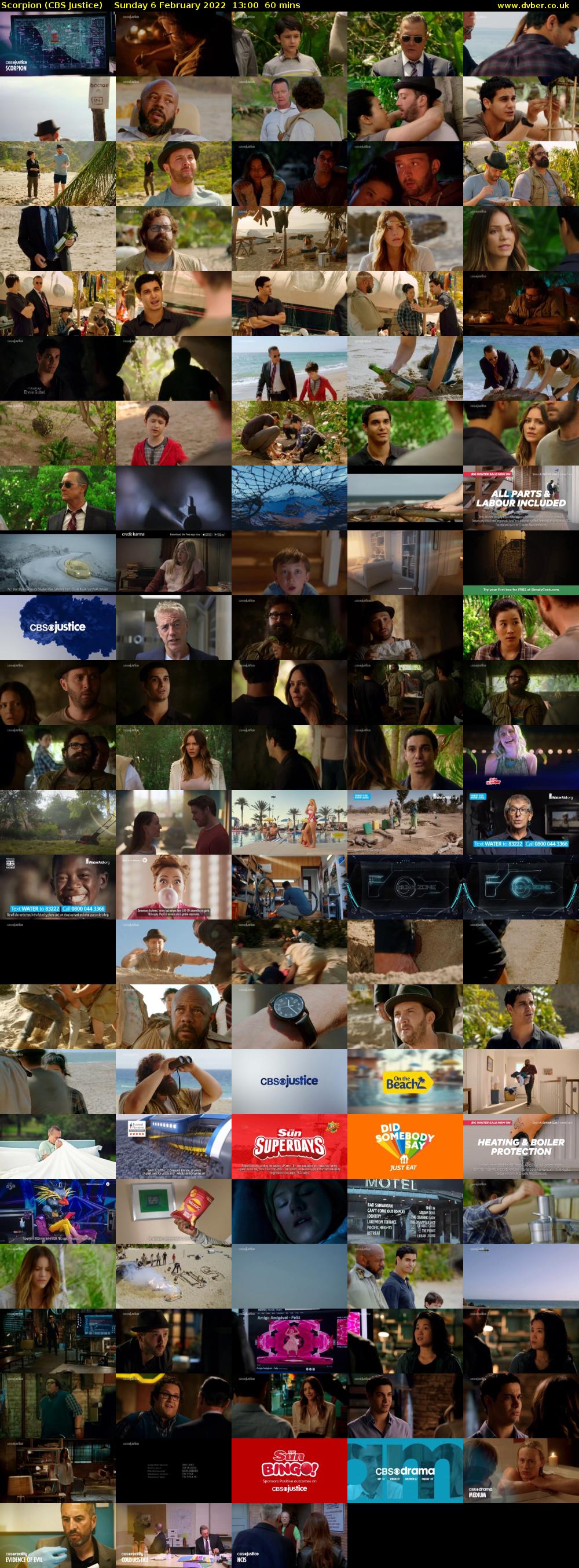 Scorpion (CBS Justice) Sunday 6 February 2022 13:00 - 14:00