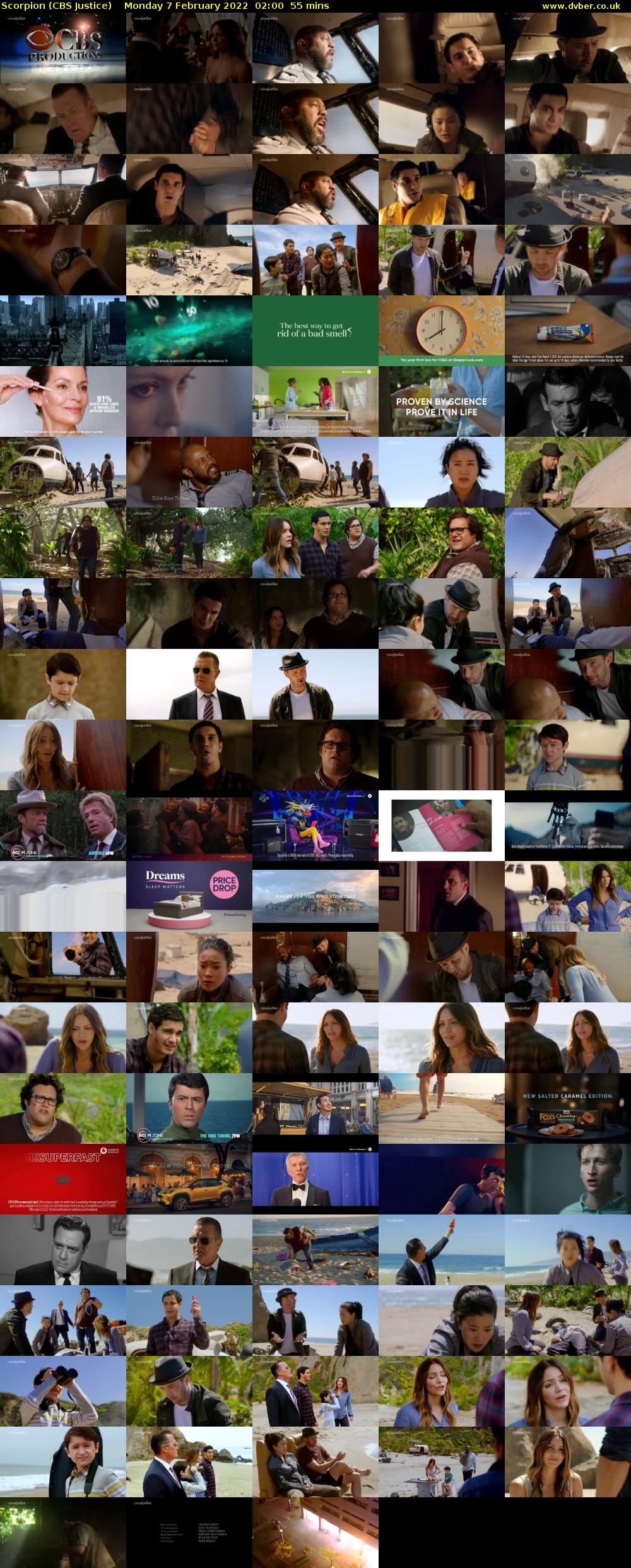 Scorpion (CBS Justice) Monday 7 February 2022 02:00 - 02:55