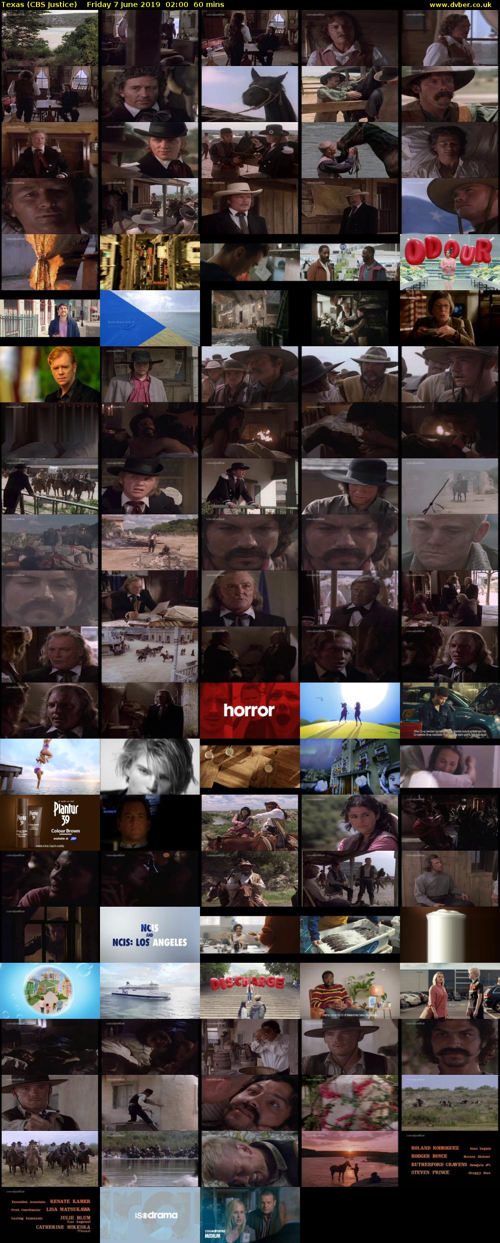 Texas (CBS Justice) Friday 7 June 2019 02:00 - 03:00