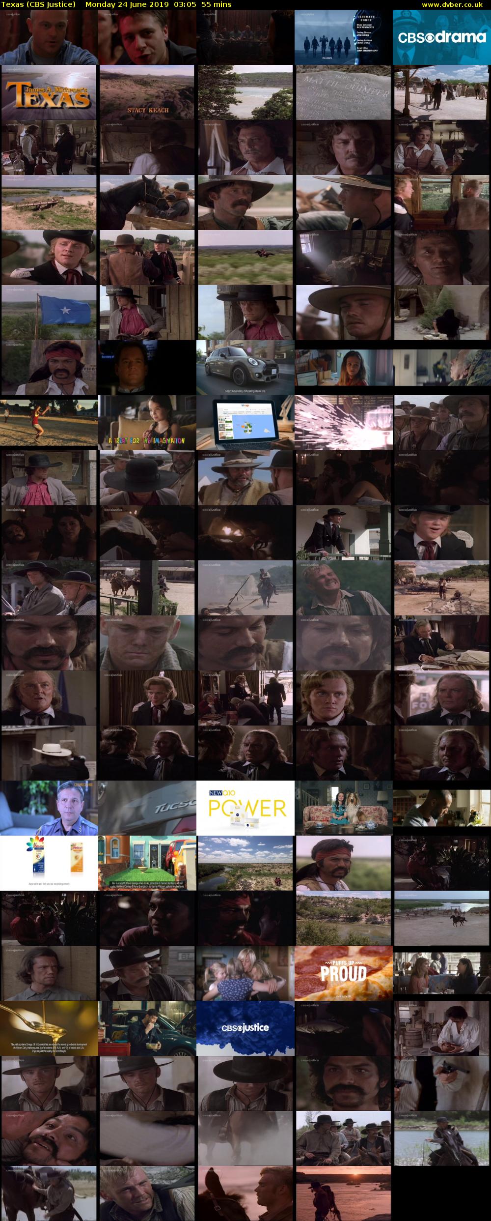 Texas (CBS Justice) Monday 24 June 2019 03:05 - 04:00