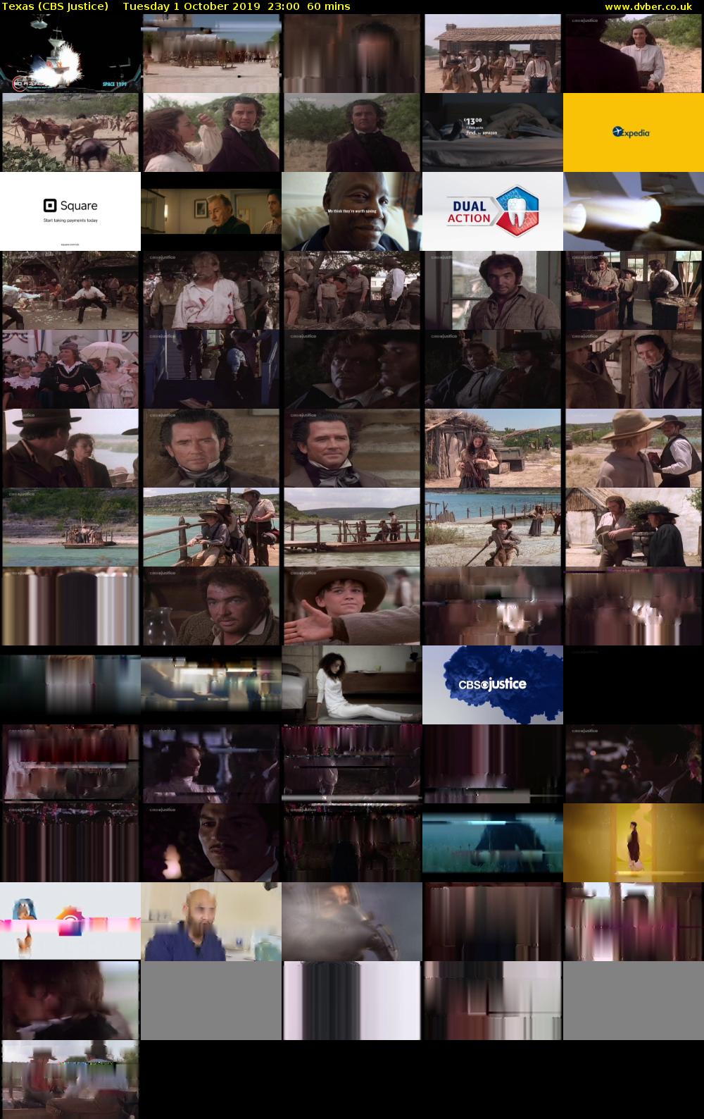 Texas (CBS Justice) Tuesday 1 October 2019 23:00 - 00:00