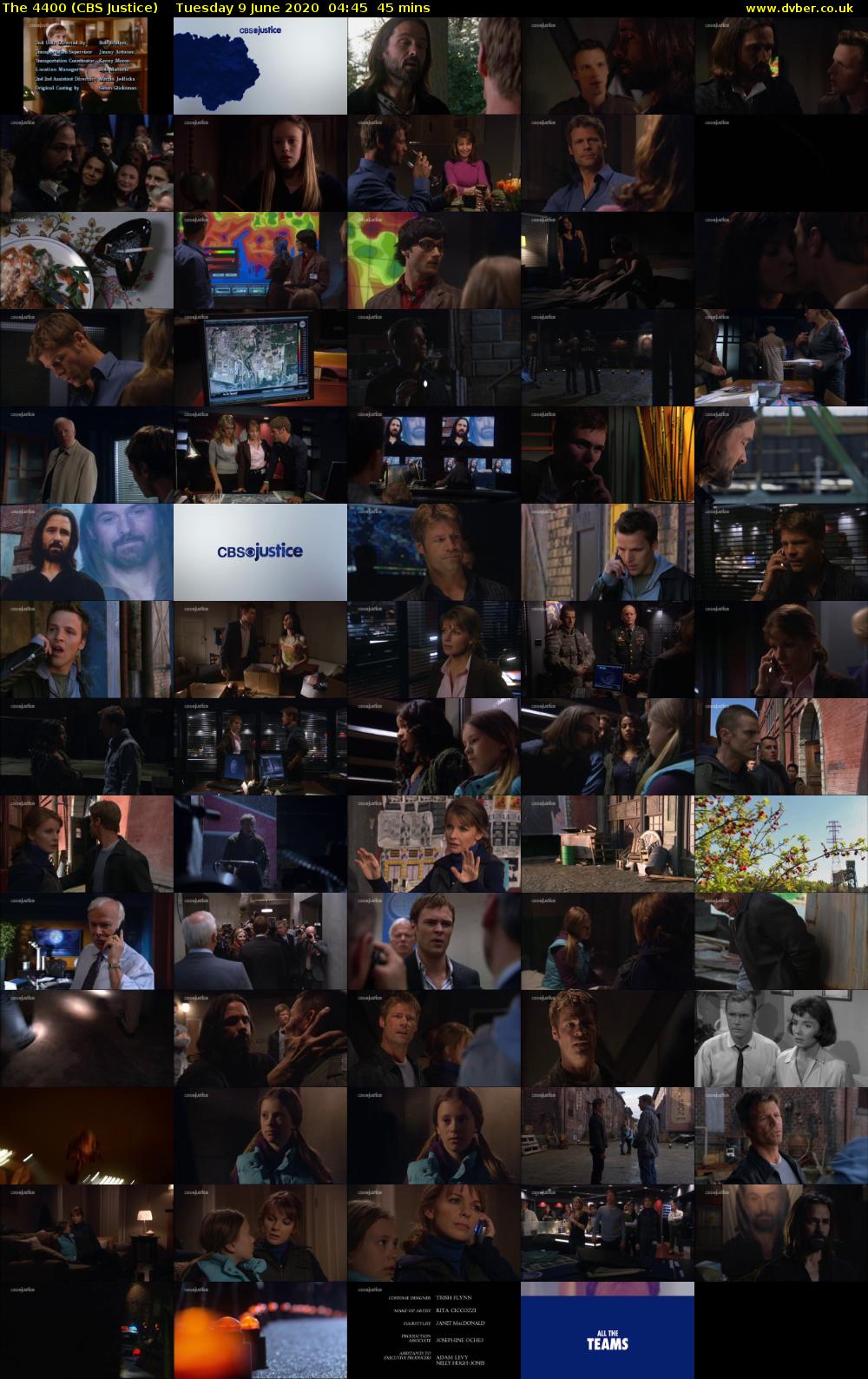 The 4400 (CBS Justice) Tuesday 9 June 2020 04:45 - 05:30