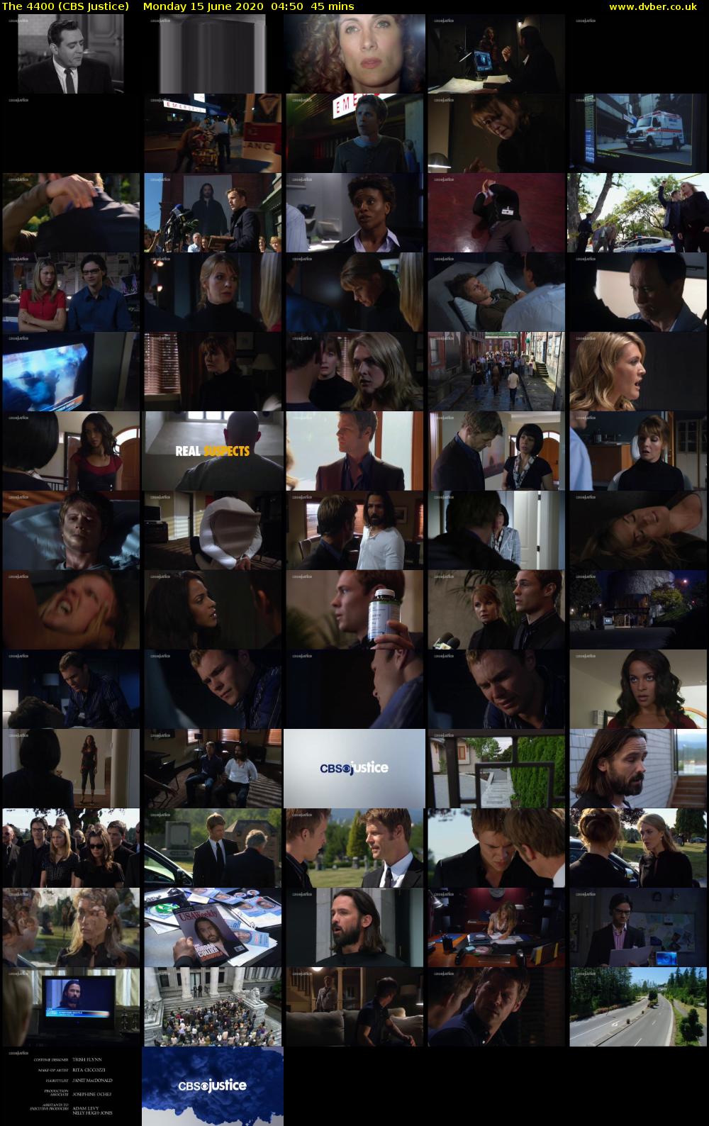 The 4400 (CBS Justice) Monday 15 June 2020 04:50 - 05:35