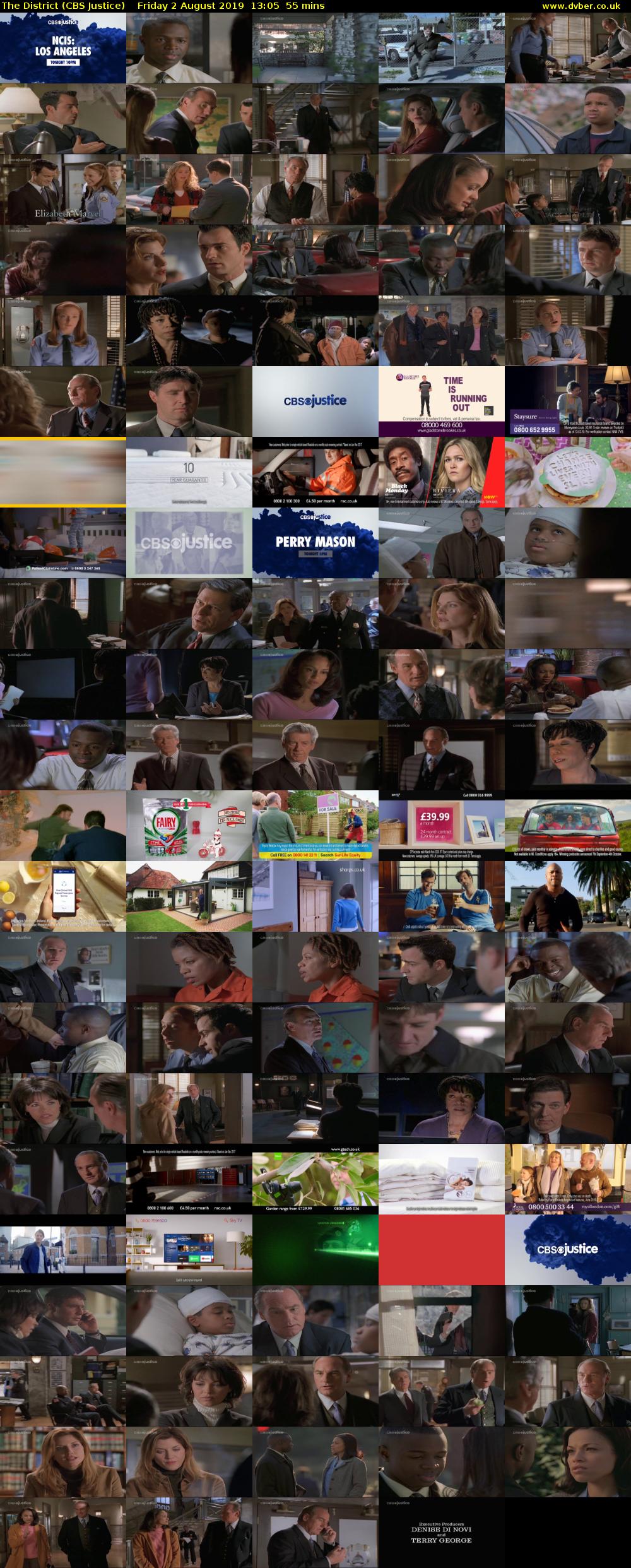 The District (CBS Justice) Friday 2 August 2019 13:05 - 14:00