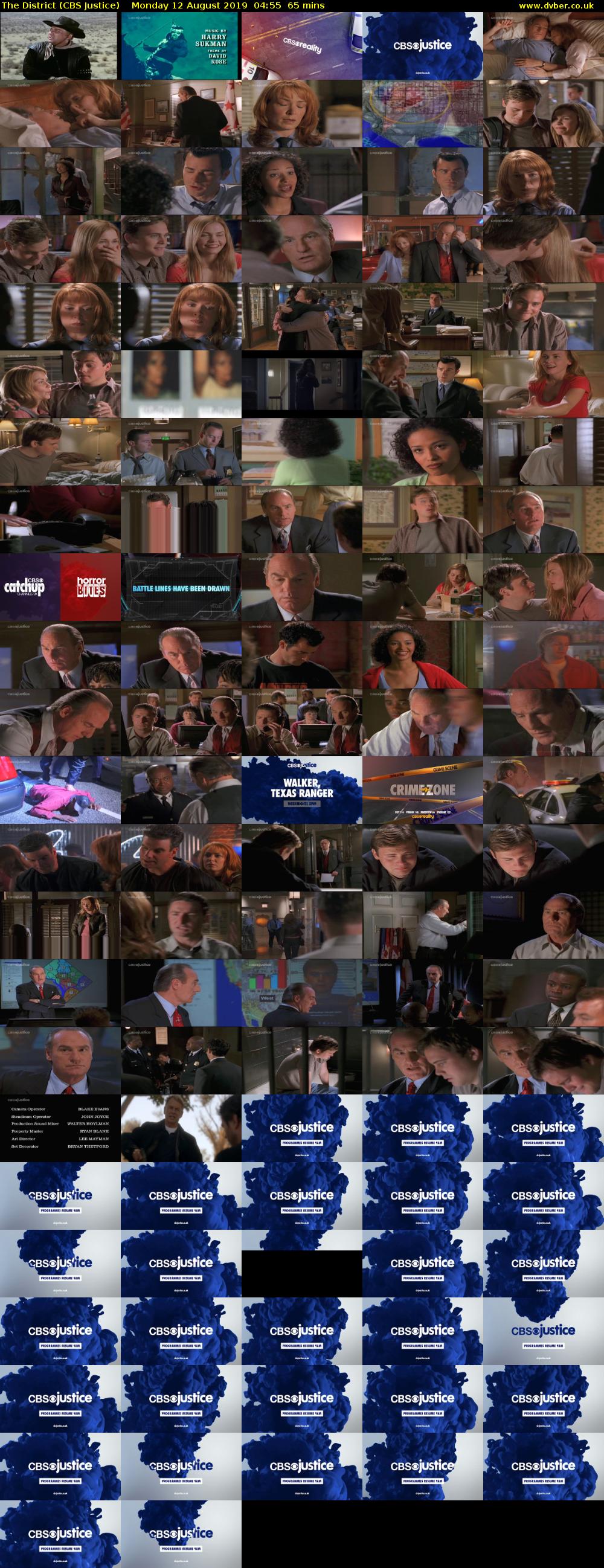 The District (CBS Justice) Monday 12 August 2019 04:55 - 06:00