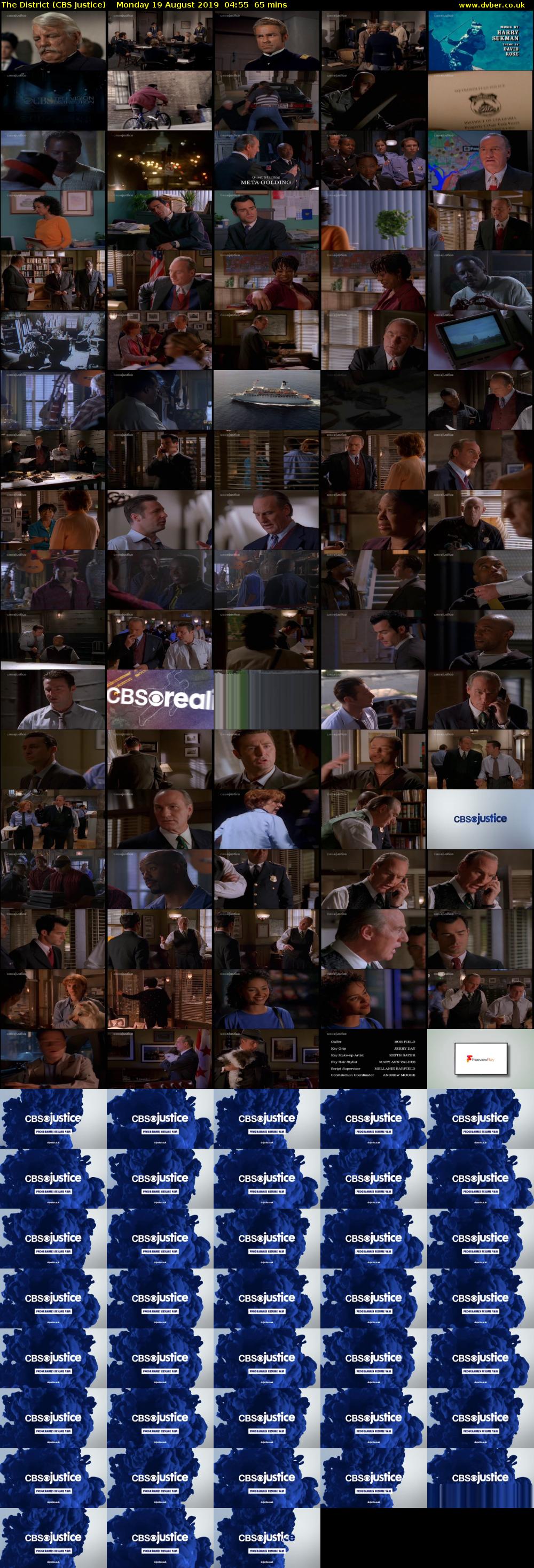 The District (CBS Justice) Monday 19 August 2019 04:55 - 06:00