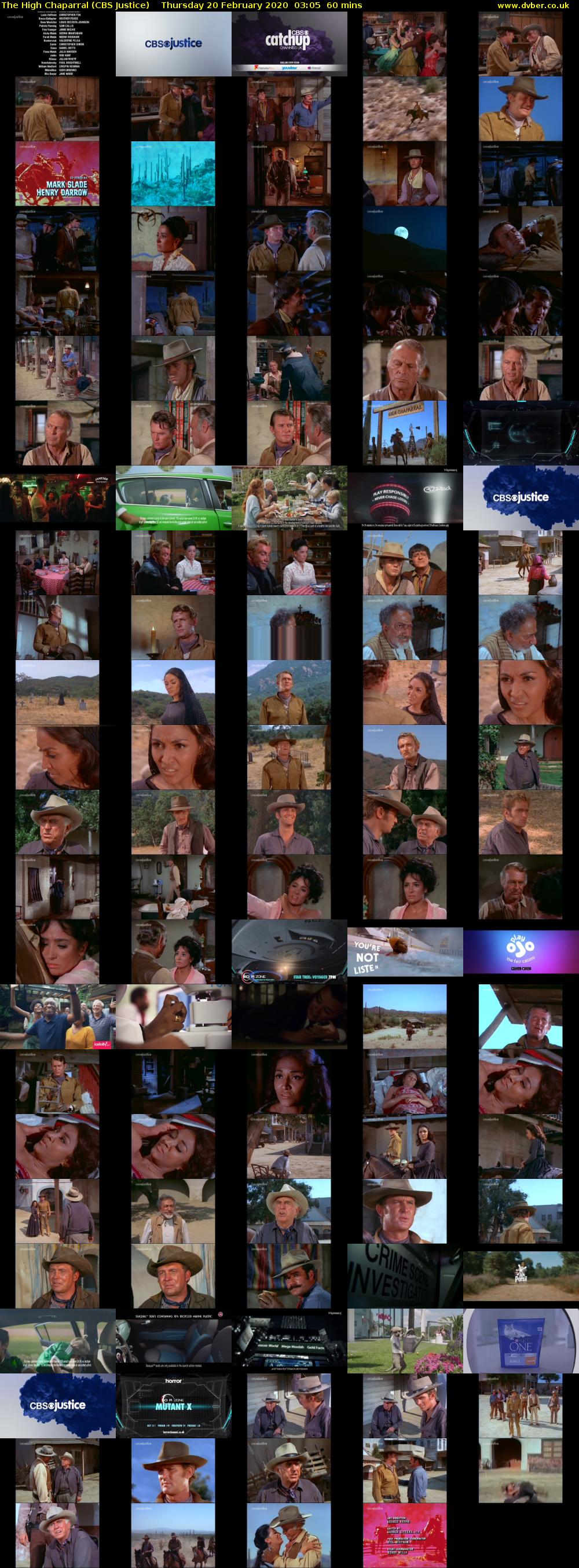 The High Chaparral (CBS Justice) Thursday 20 February 2020 03:05 - 04:05