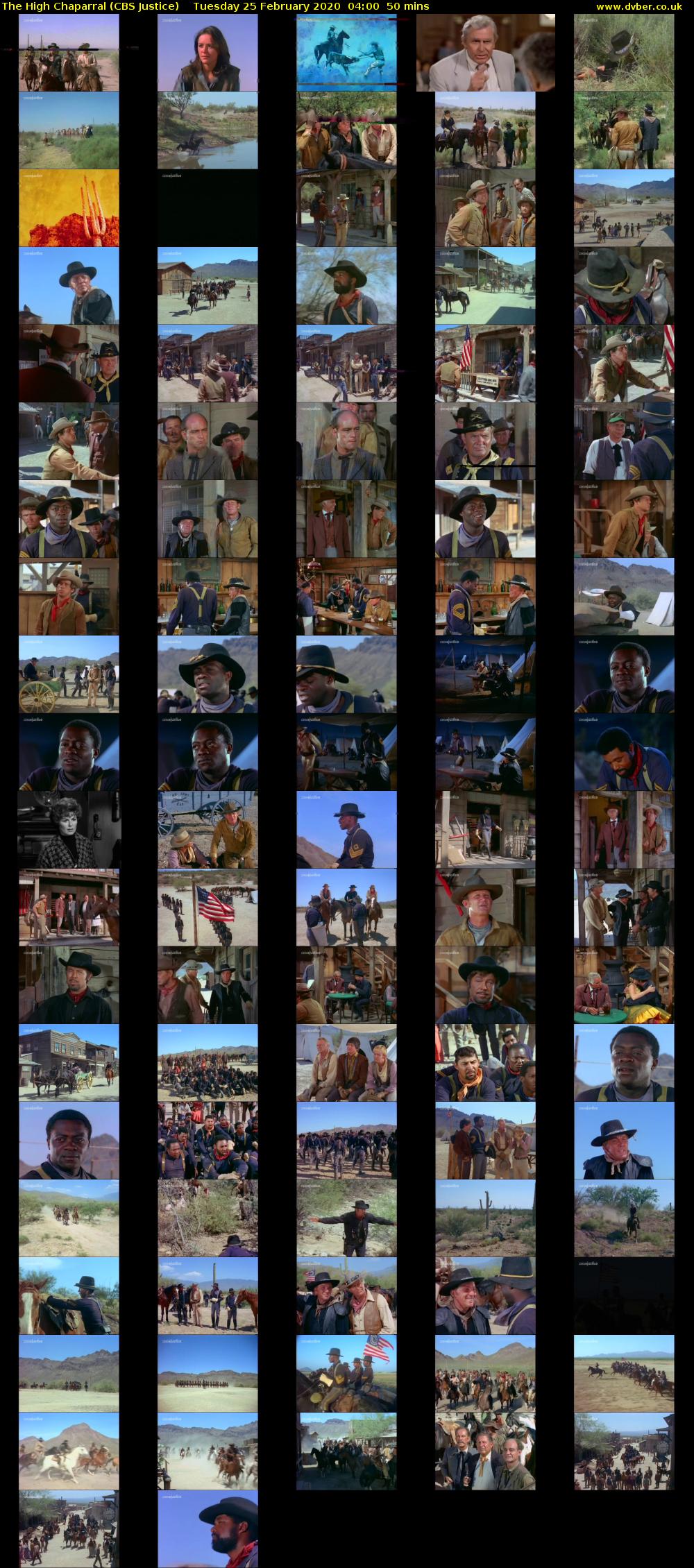 The High Chaparral (CBS Justice) Tuesday 25 February 2020 04:00 - 04:50