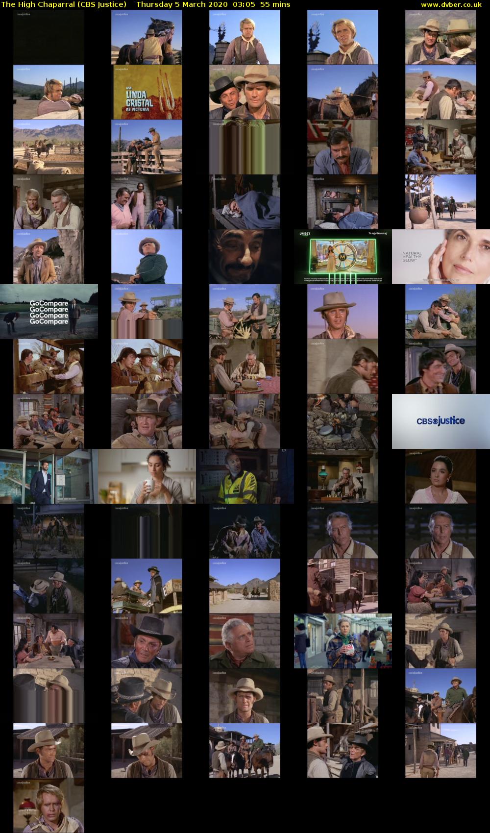 The High Chaparral (CBS Justice) Thursday 5 March 2020 03:05 - 04:00