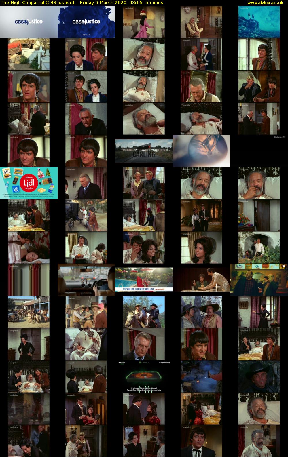 The High Chaparral (CBS Justice) Friday 6 March 2020 03:05 - 04:00