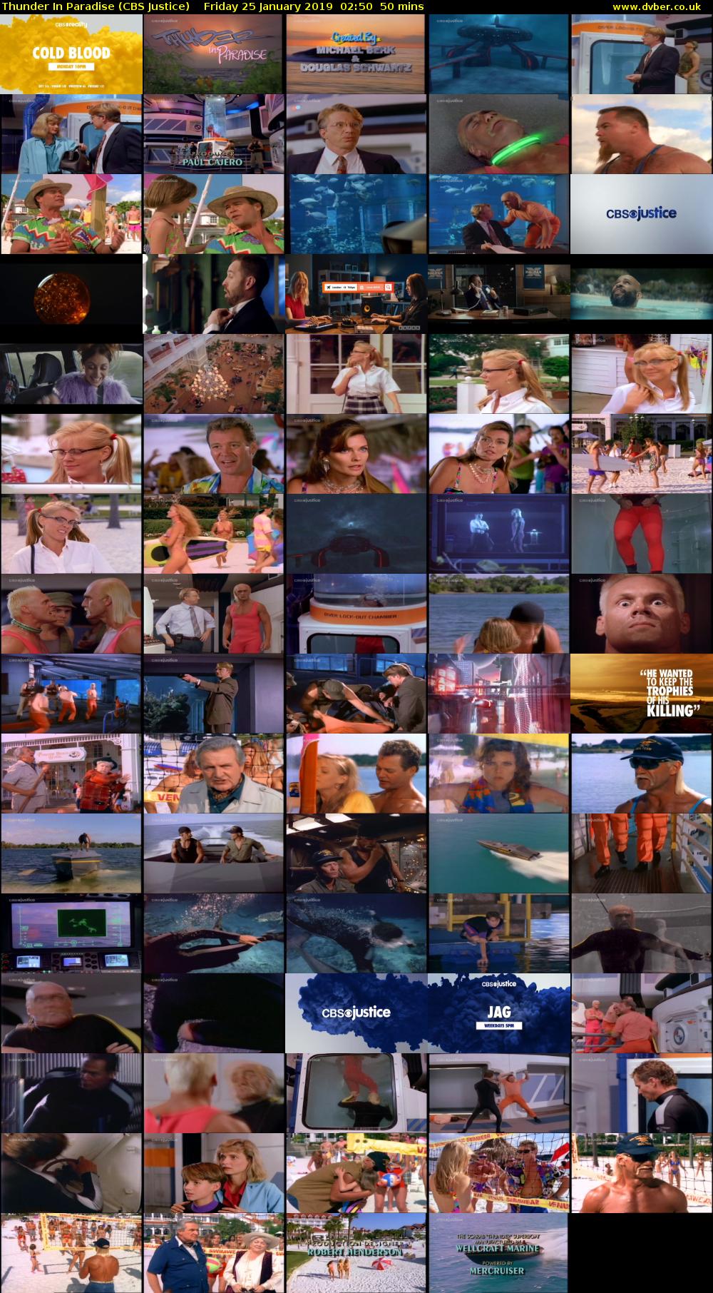Thunder In Paradise (CBS Justice) Friday 25 January 2019 02:50 - 03:40