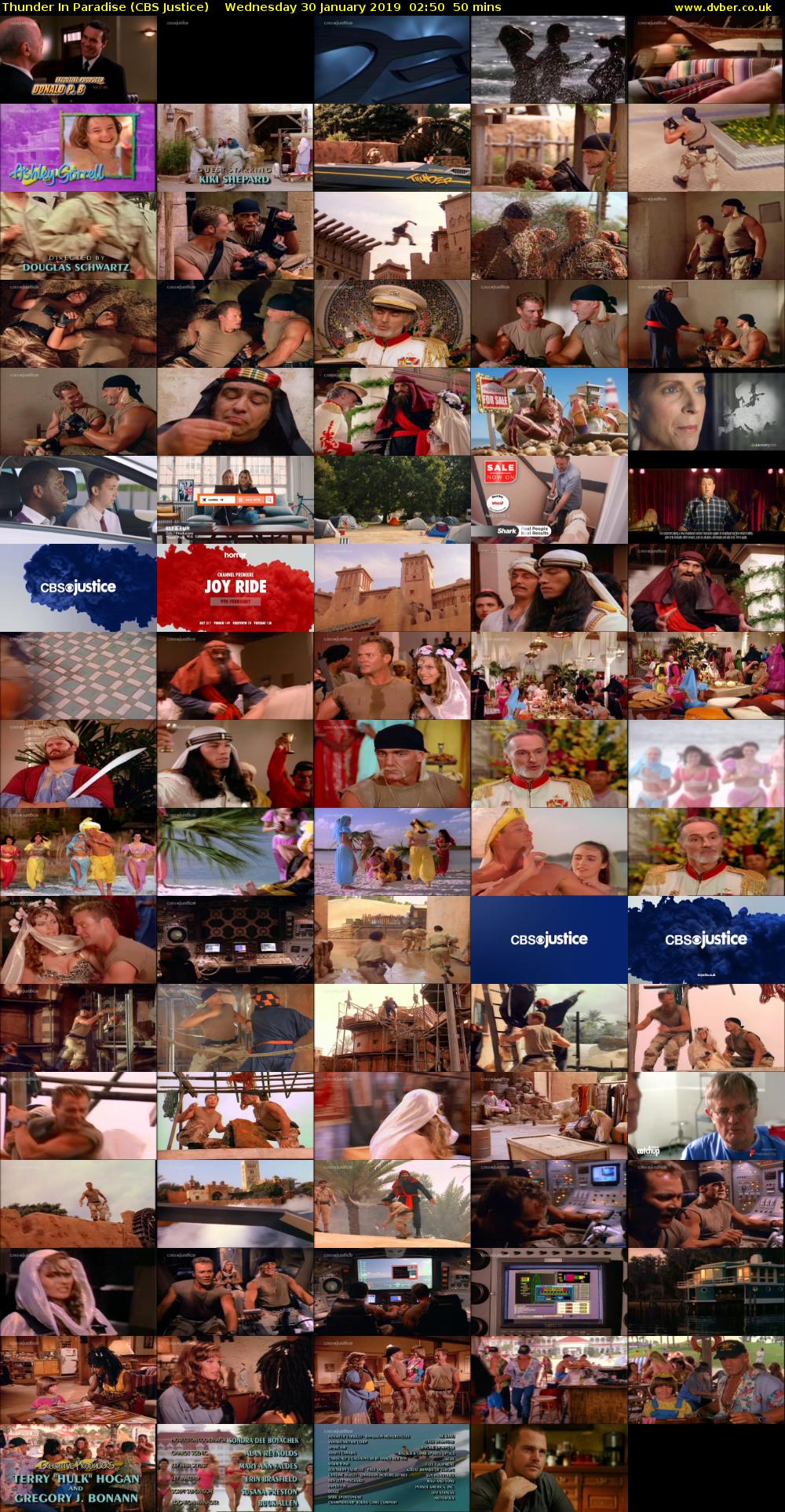 Thunder In Paradise (CBS Justice) Wednesday 30 January 2019 02:50 - 03:40