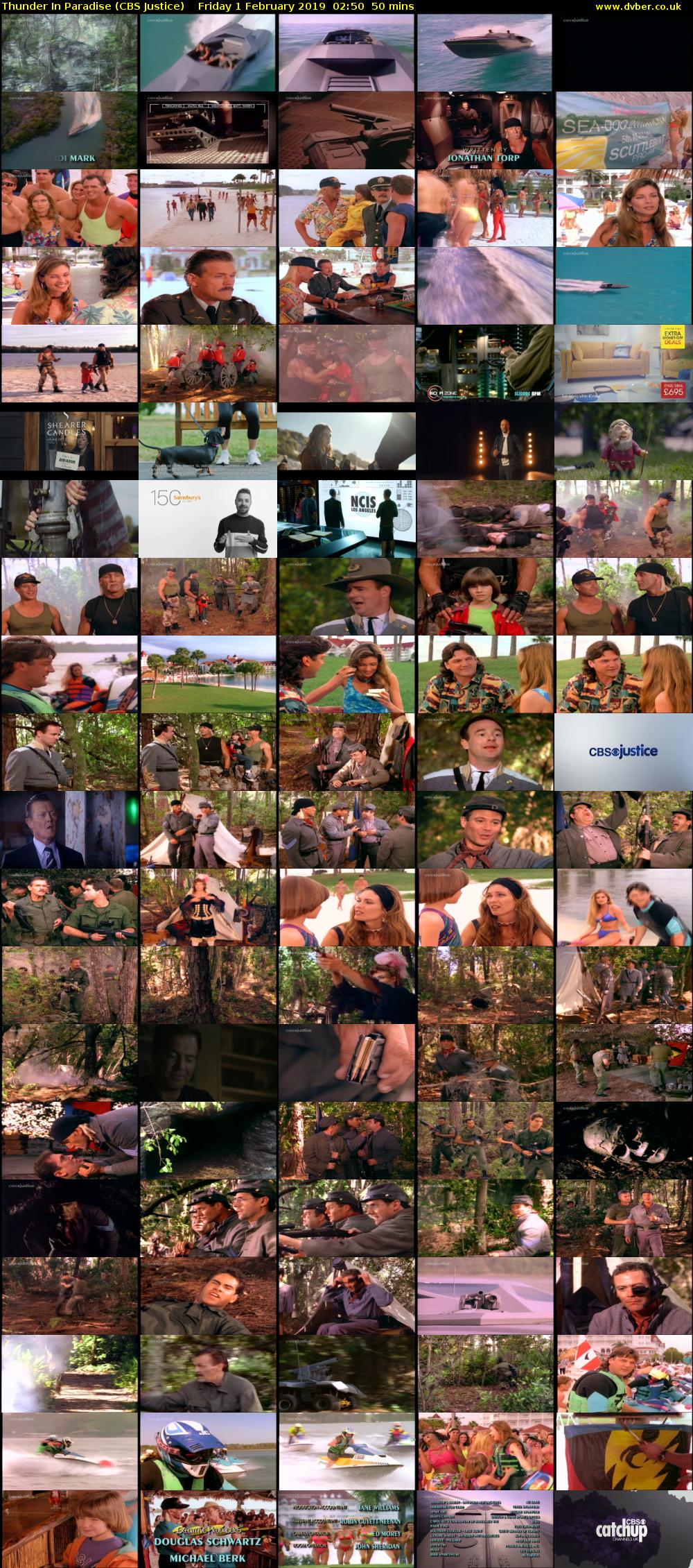 Thunder In Paradise (CBS Justice) Friday 1 February 2019 02:50 - 03:40