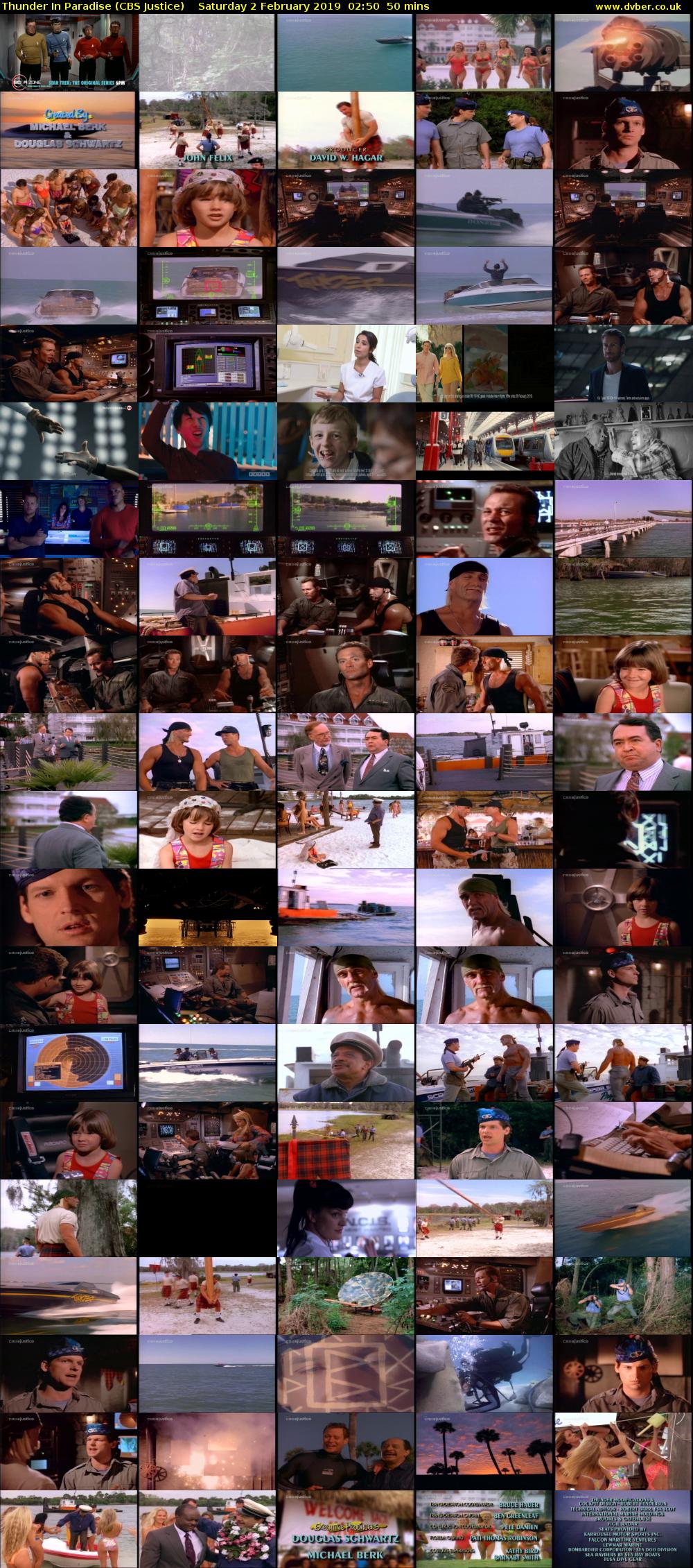 Thunder In Paradise (CBS Justice) Saturday 2 February 2019 02:50 - 03:40