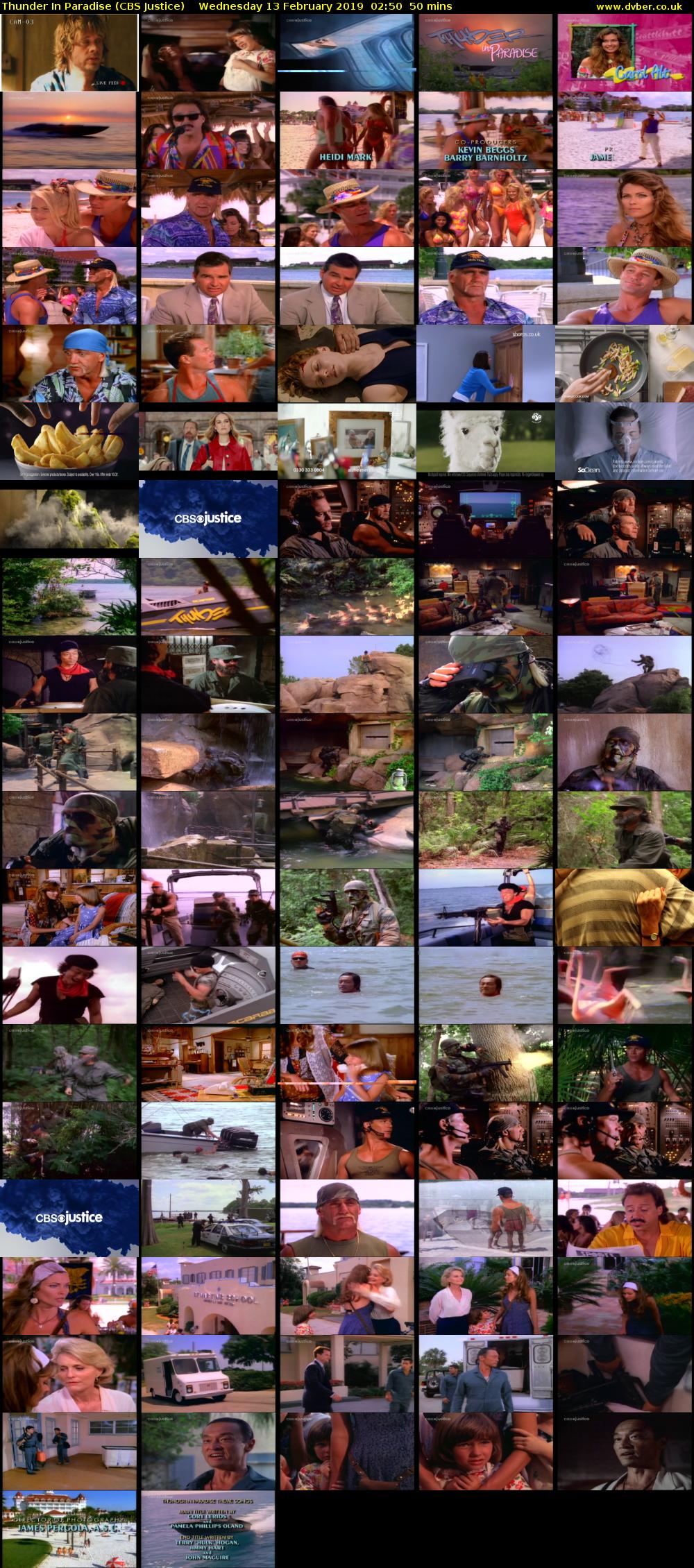 Thunder In Paradise (CBS Justice) Wednesday 13 February 2019 02:50 - 03:40