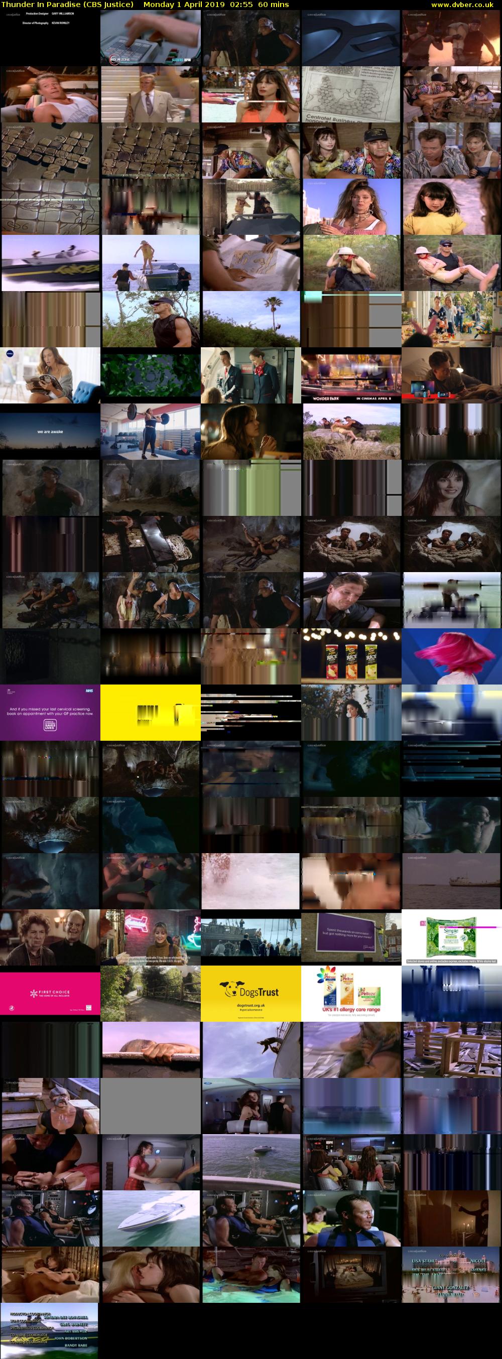 Thunder In Paradise (CBS Justice) Monday 1 April 2019 02:55 - 03:55