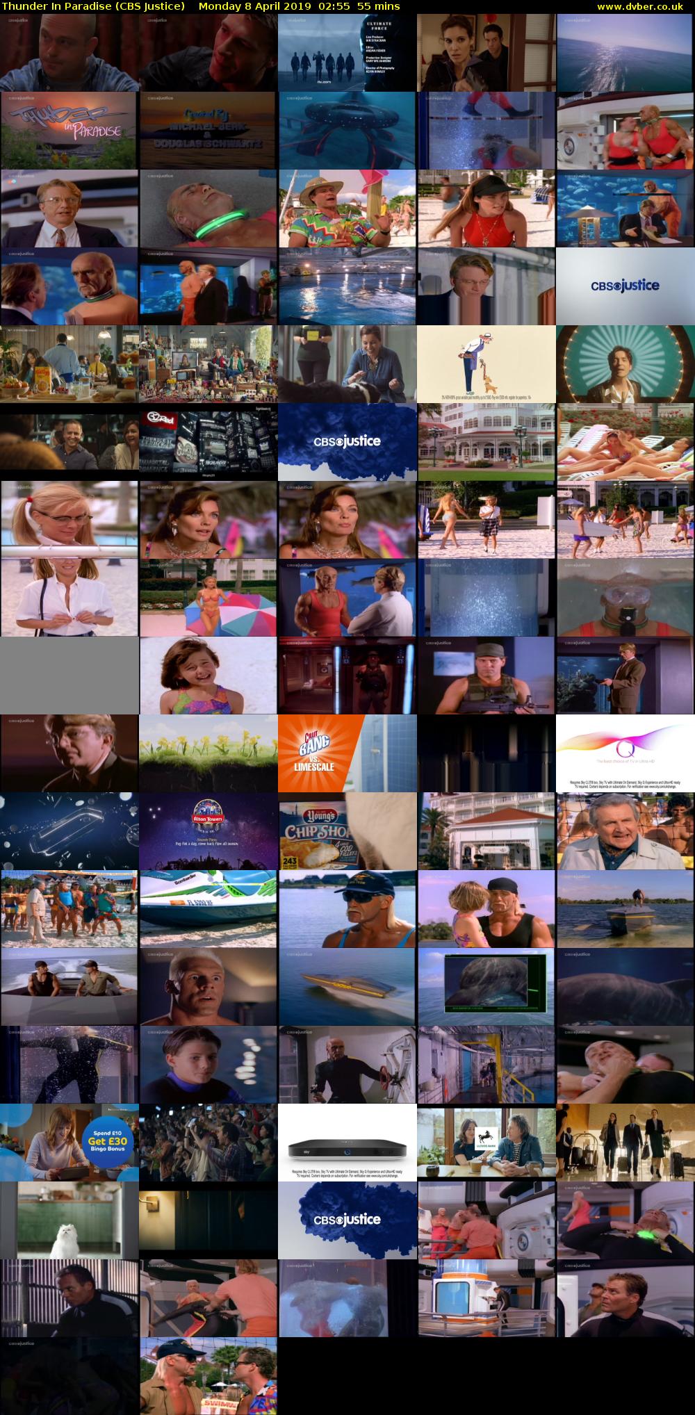 Thunder In Paradise (CBS Justice) Monday 8 April 2019 02:55 - 03:50