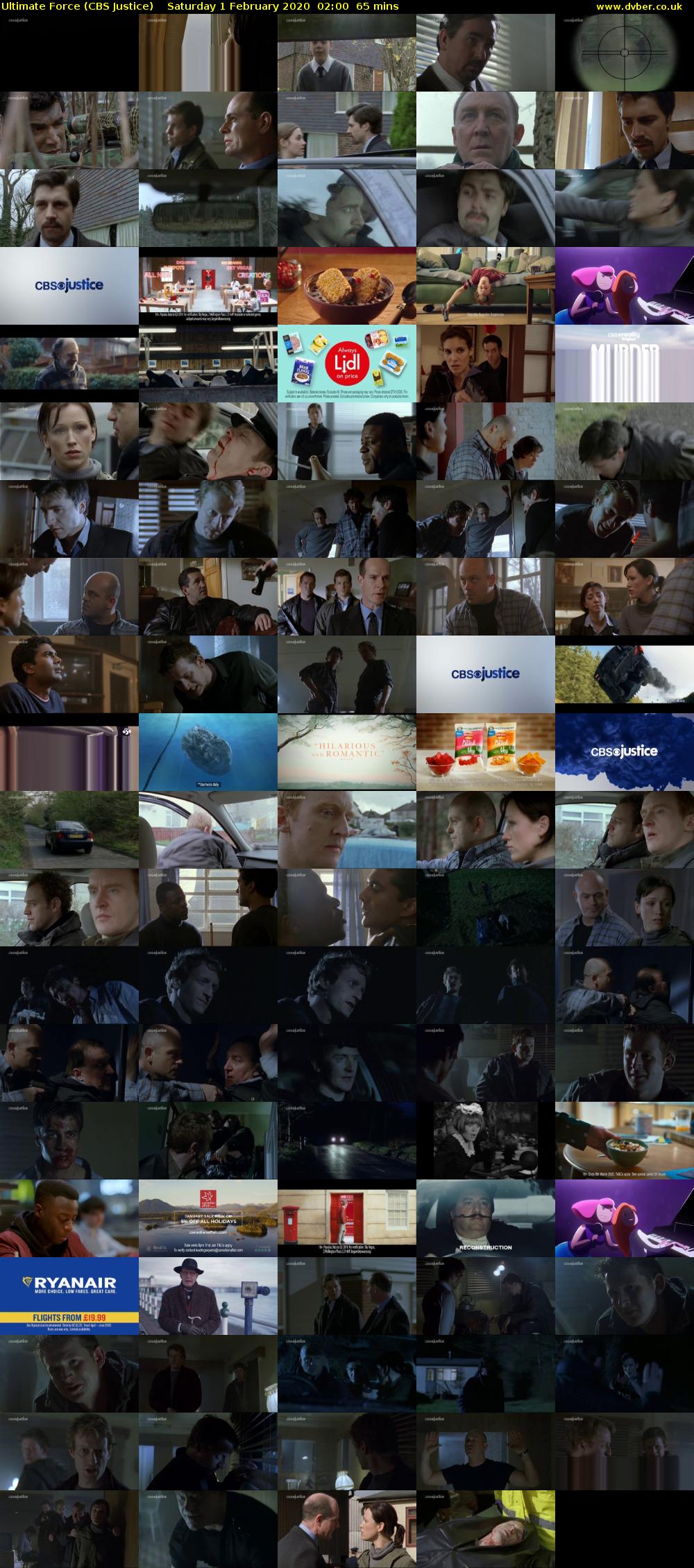 Ultimate Force (CBS Justice) Saturday 1 February 2020 02:00 - 03:05