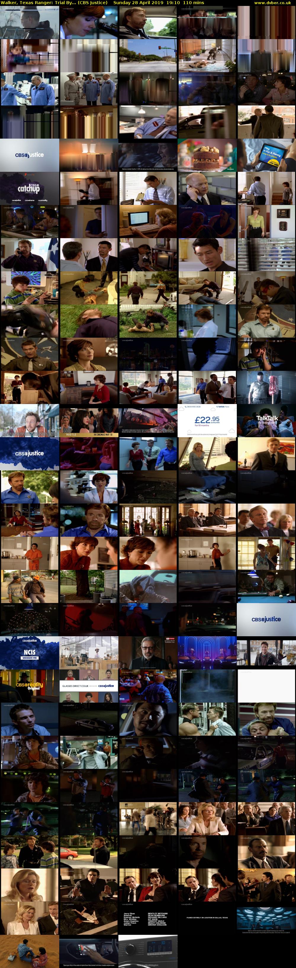Walker, Texas Ranger: Trial By... (CBS Justice) Sunday 28 April 2019 19:10 - 21:00