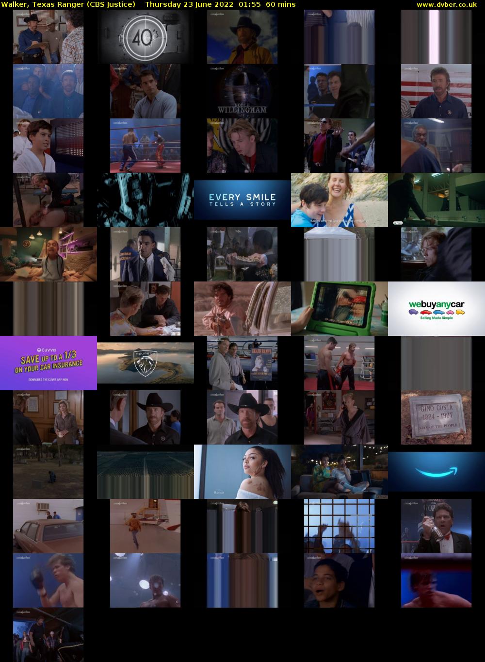 Walker, Texas Ranger (CBS Justice) Thursday 23 June 2022 01:55 - 02:55