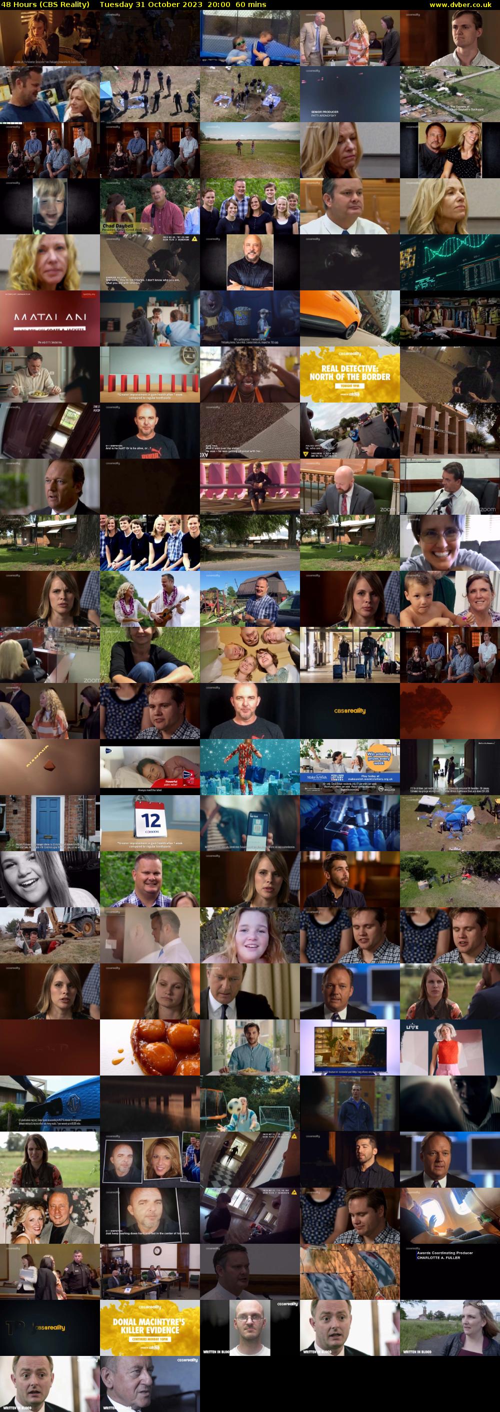48 Hours (CBS Reality) Tuesday 31 October 2023 20:00 - 21:00