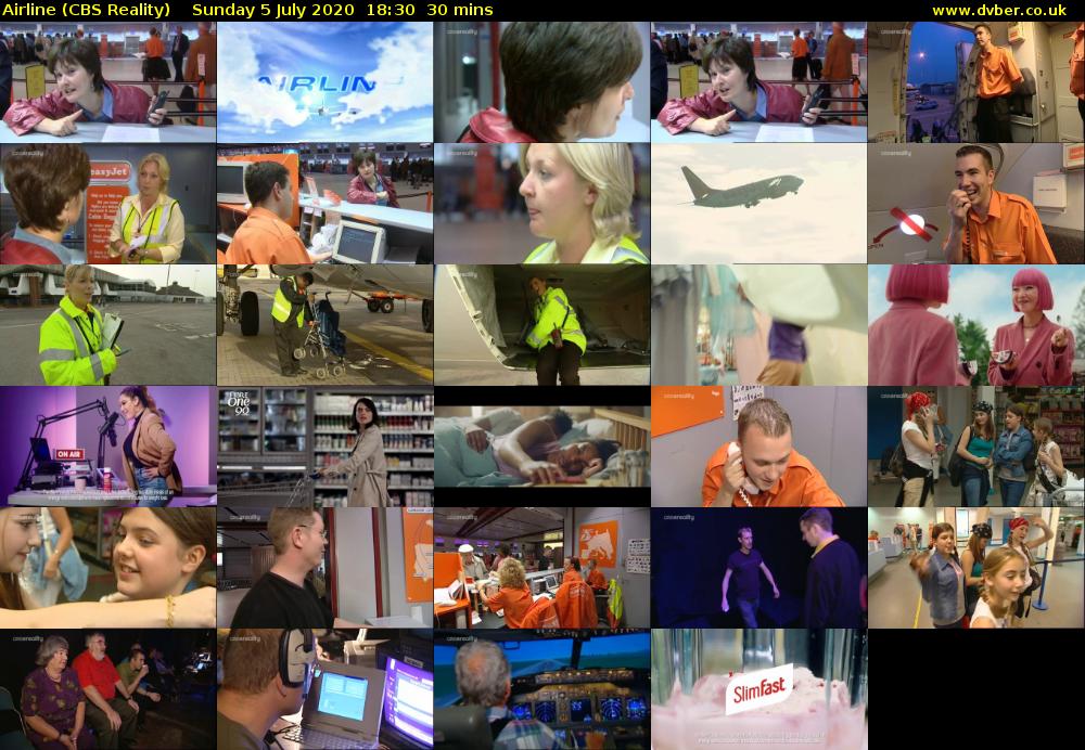Airline (CBS Reality) Sunday 5 July 2020 18:30 - 19:00