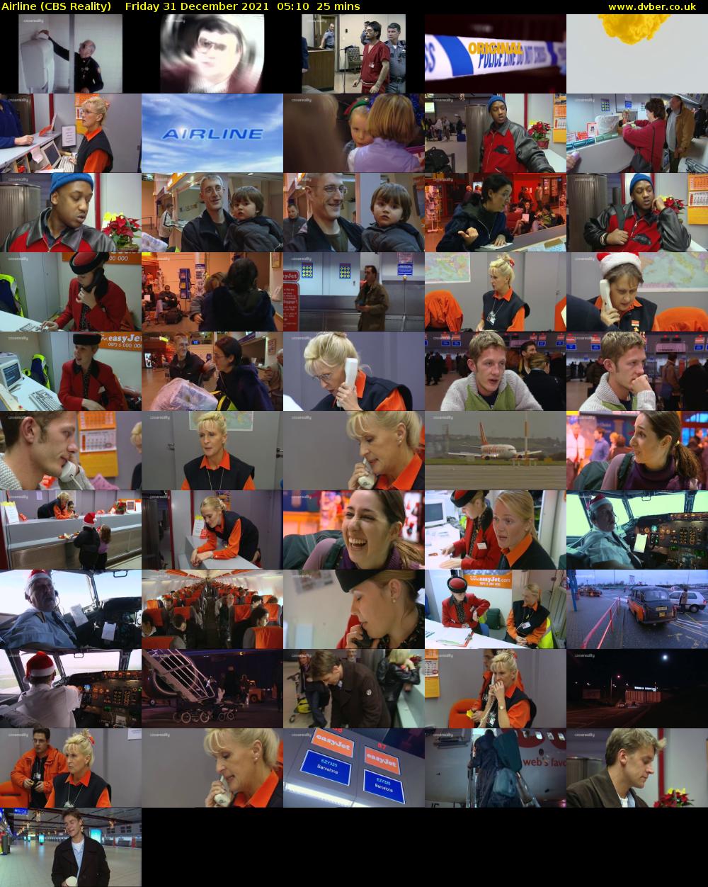 Airline (CBS Reality) Friday 31 December 2021 05:10 - 05:35