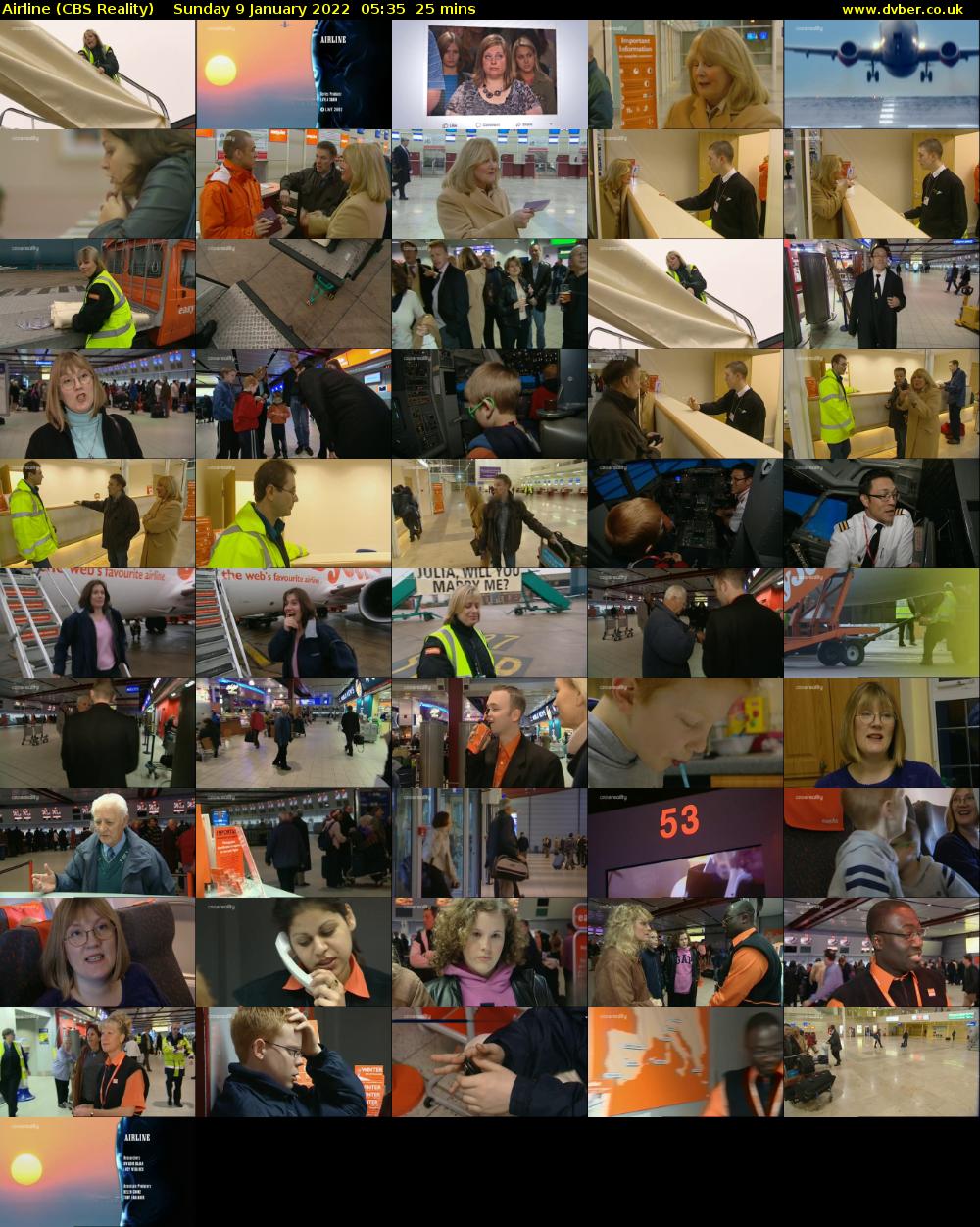 Airline (CBS Reality) Sunday 9 January 2022 05:35 - 06:00