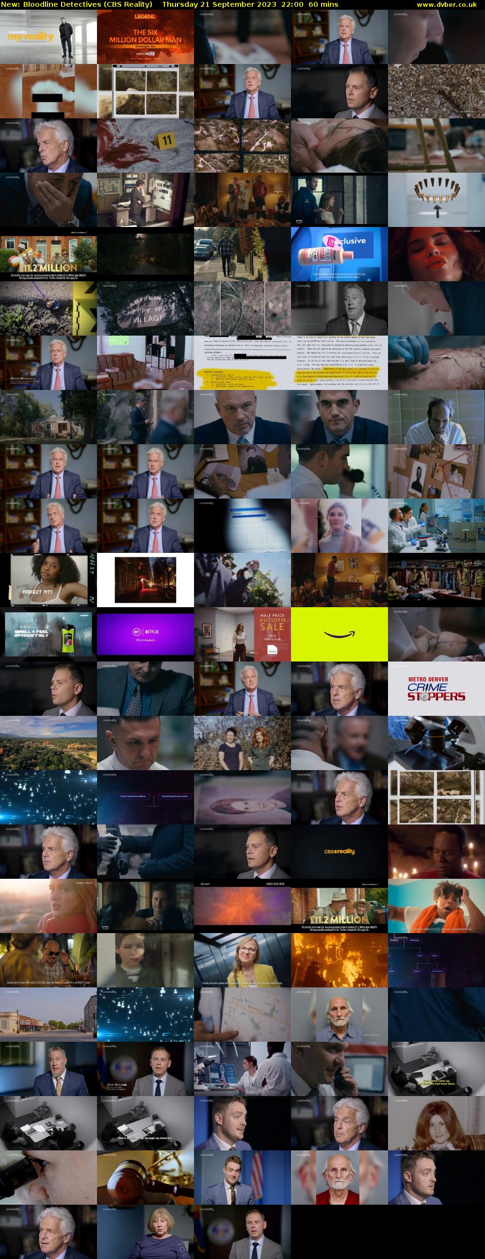 Bloodline Detectives (CBS Reality) Thursday 21 September 2023 22:00 - 23:00