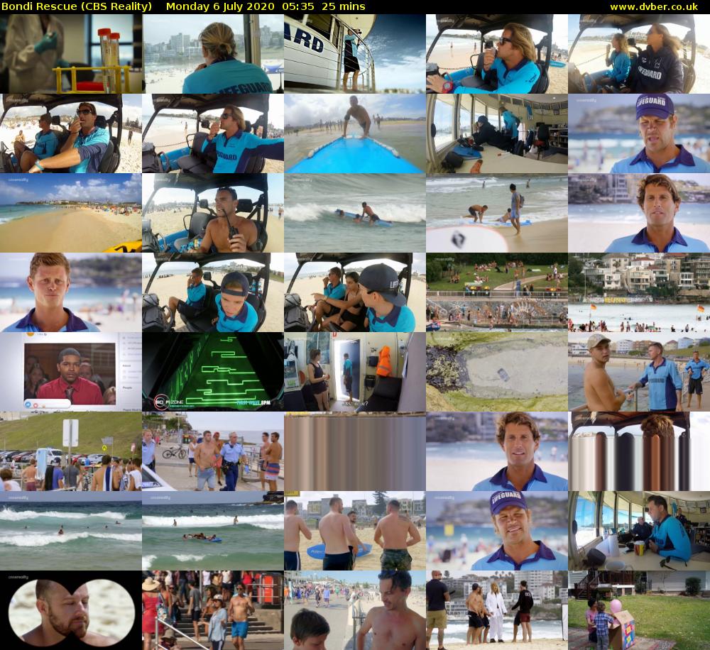 Bondi Rescue (CBS Reality) Monday 6 July 2020 05:35 - 06:00