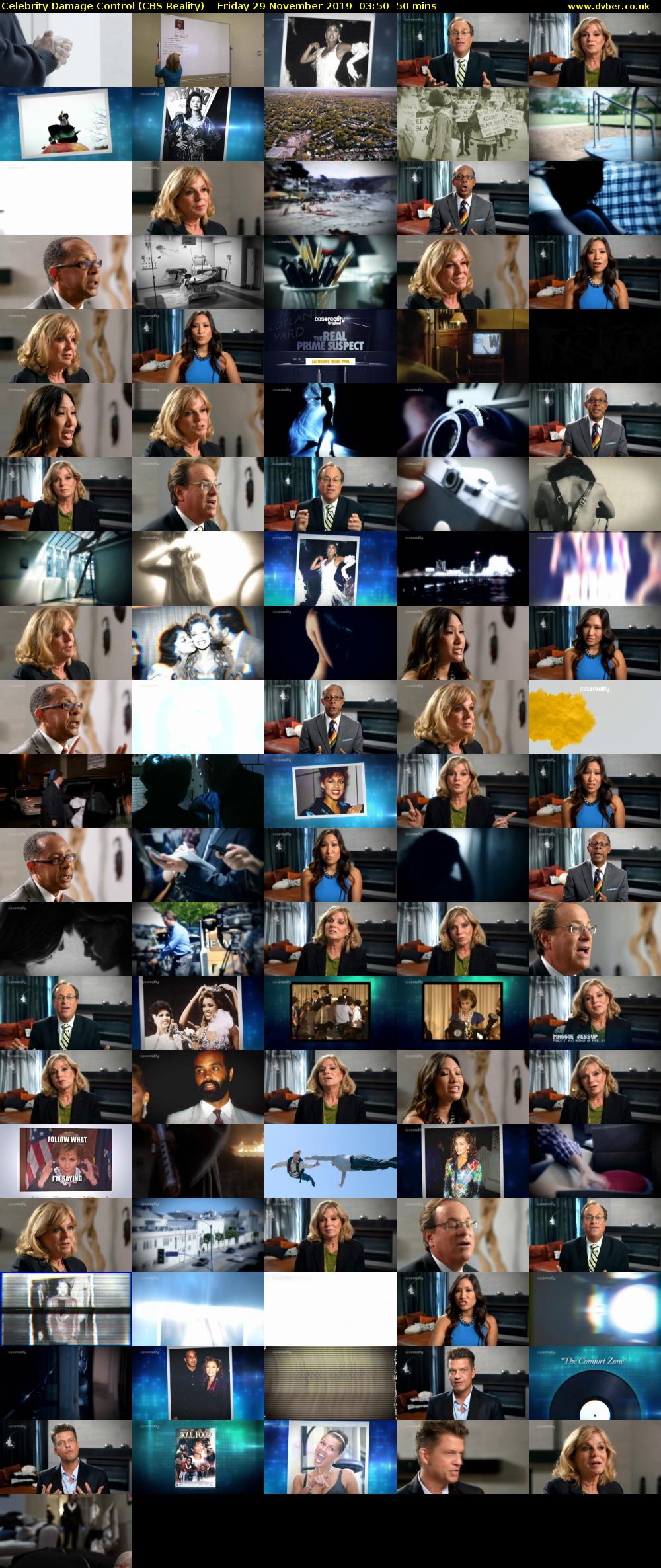 Celebrity Damage Control (CBS Reality) Friday 29 November 2019 03:50 - 04:40