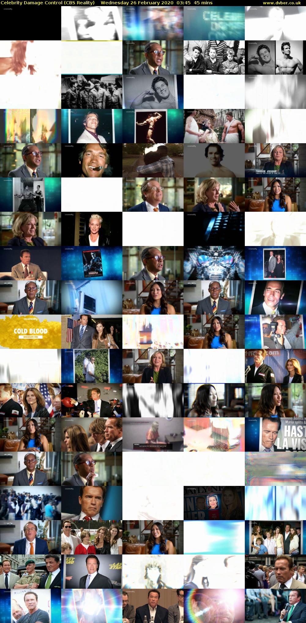 Celebrity Damage Control (CBS Reality) Wednesday 26 February 2020 03:45 - 04:30