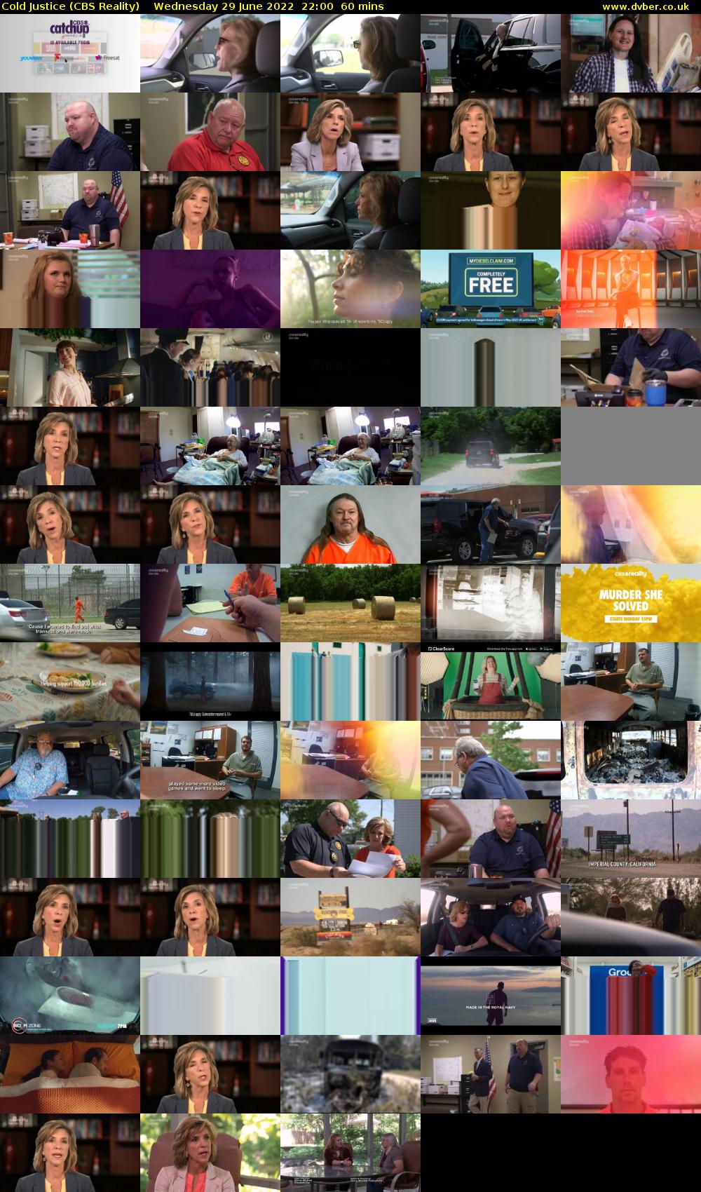 Cold Justice (CBS Reality) Wednesday 29 June 2022 22:00 - 23:00
