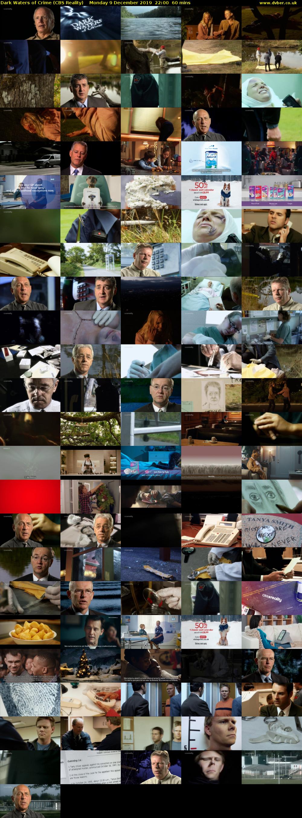 Dark Waters of Crime (CBS Reality) Monday 9 December 2019 22:00 - 23:00