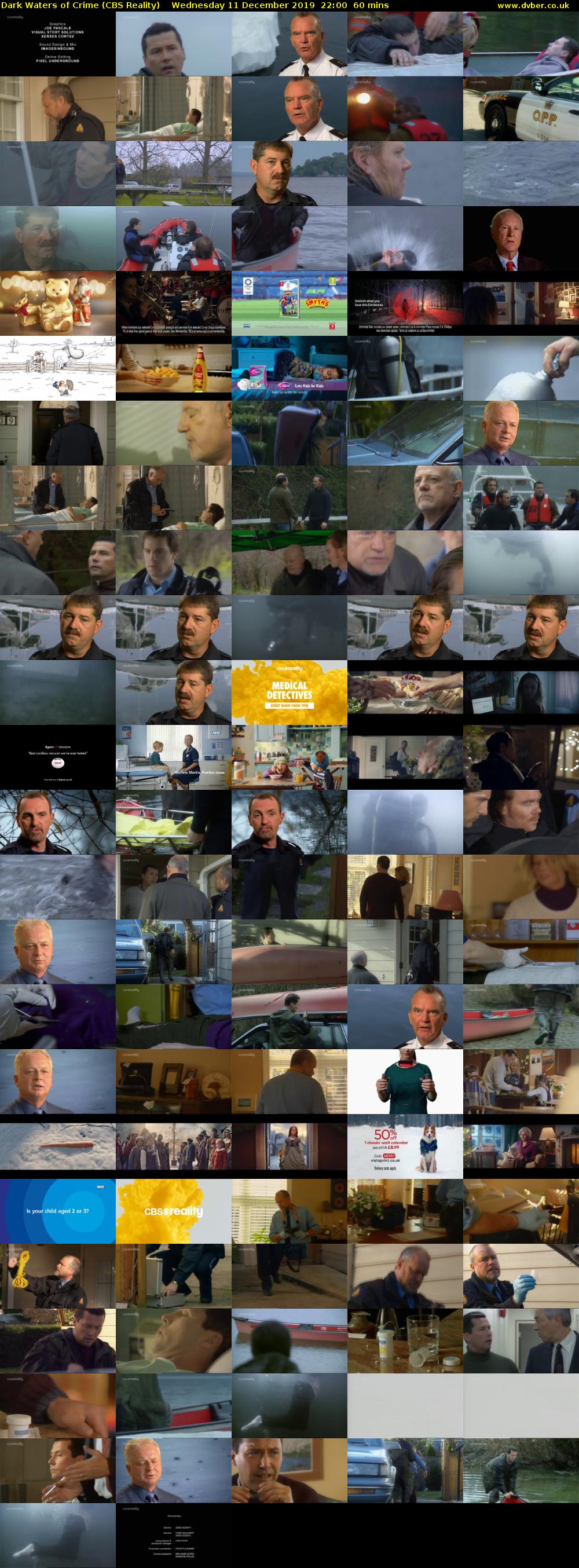 Dark Waters of Crime (CBS Reality) Wednesday 11 December 2019 22:00 - 23:00