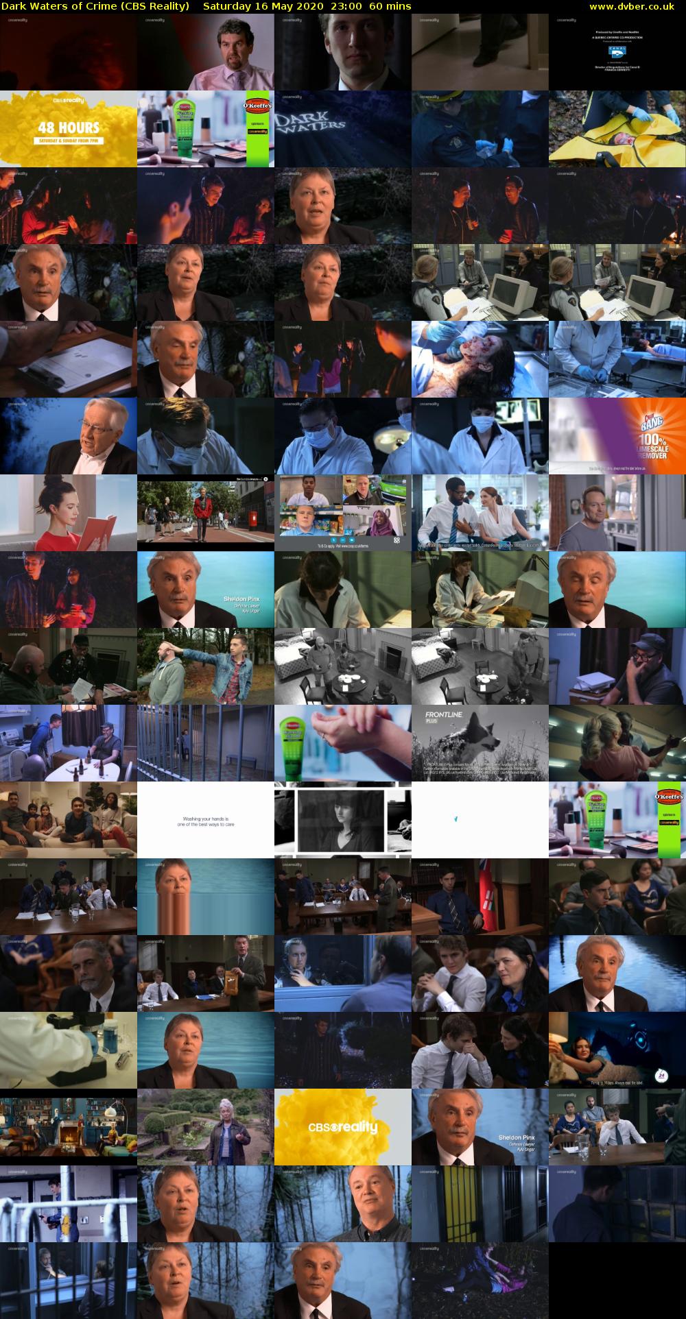 Dark Waters of Crime (CBS Reality) Saturday 16 May 2020 23:00 - 00:00