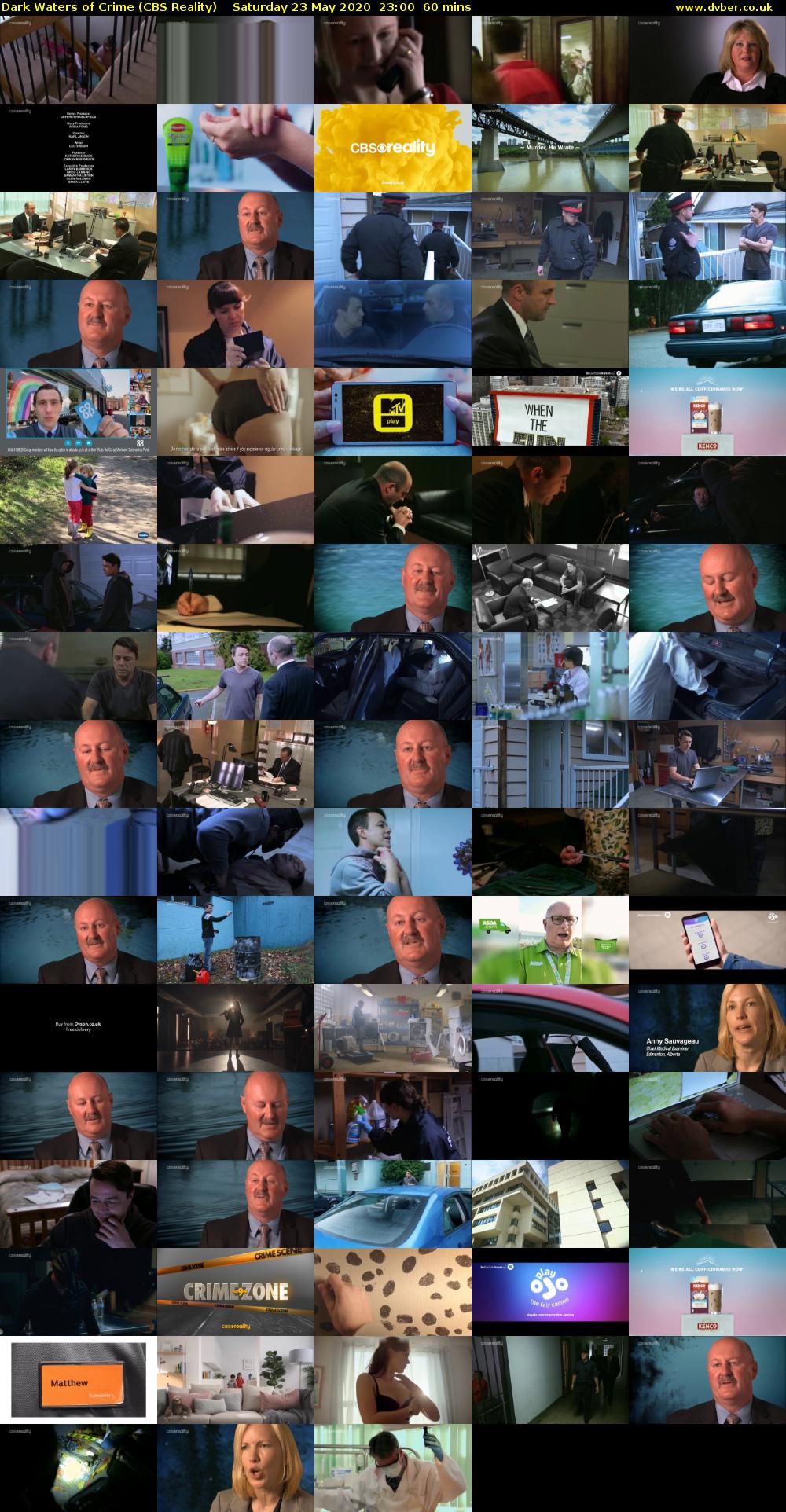 Dark Waters of Crime (CBS Reality) Saturday 23 May 2020 23:00 - 00:00