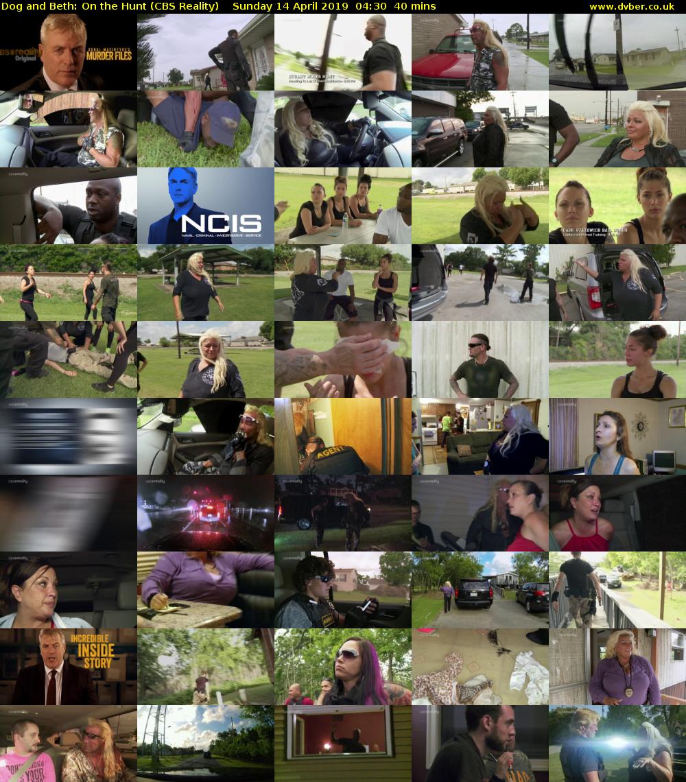Dog and Beth: On the Hunt (CBS Reality) Sunday 14 April 2019 04:30 - 05:10