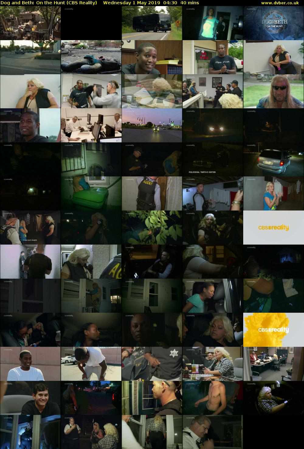 Dog and Beth: On the Hunt (CBS Reality) Wednesday 1 May 2019 04:30 - 05:10