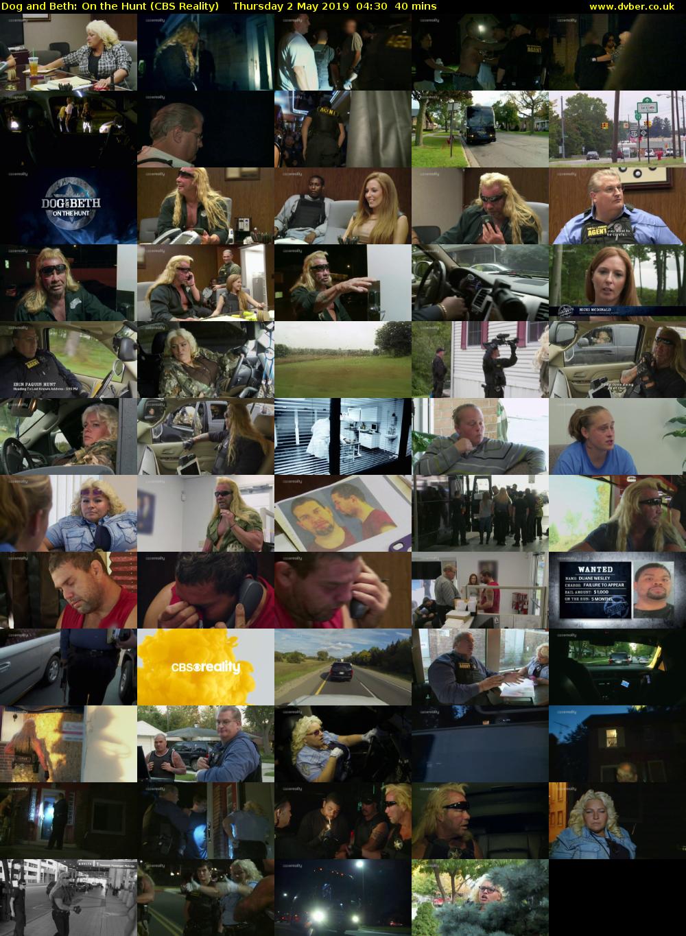 Dog and Beth: On the Hunt (CBS Reality) Thursday 2 May 2019 04:30 - 05:10