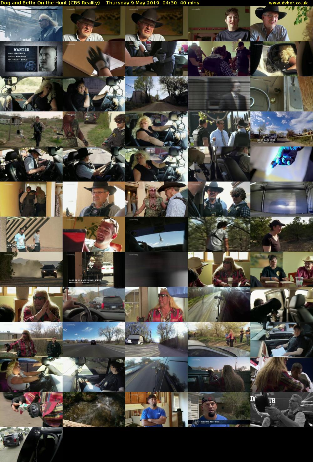 Dog and Beth: On the Hunt (CBS Reality) Thursday 9 May 2019 04:30 - 05:10