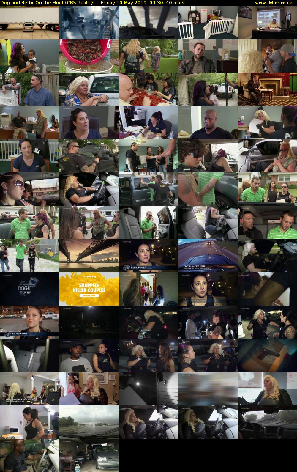 Dog and Beth: On the Hunt (CBS Reality) Friday 10 May 2019 04:30 - 05:10